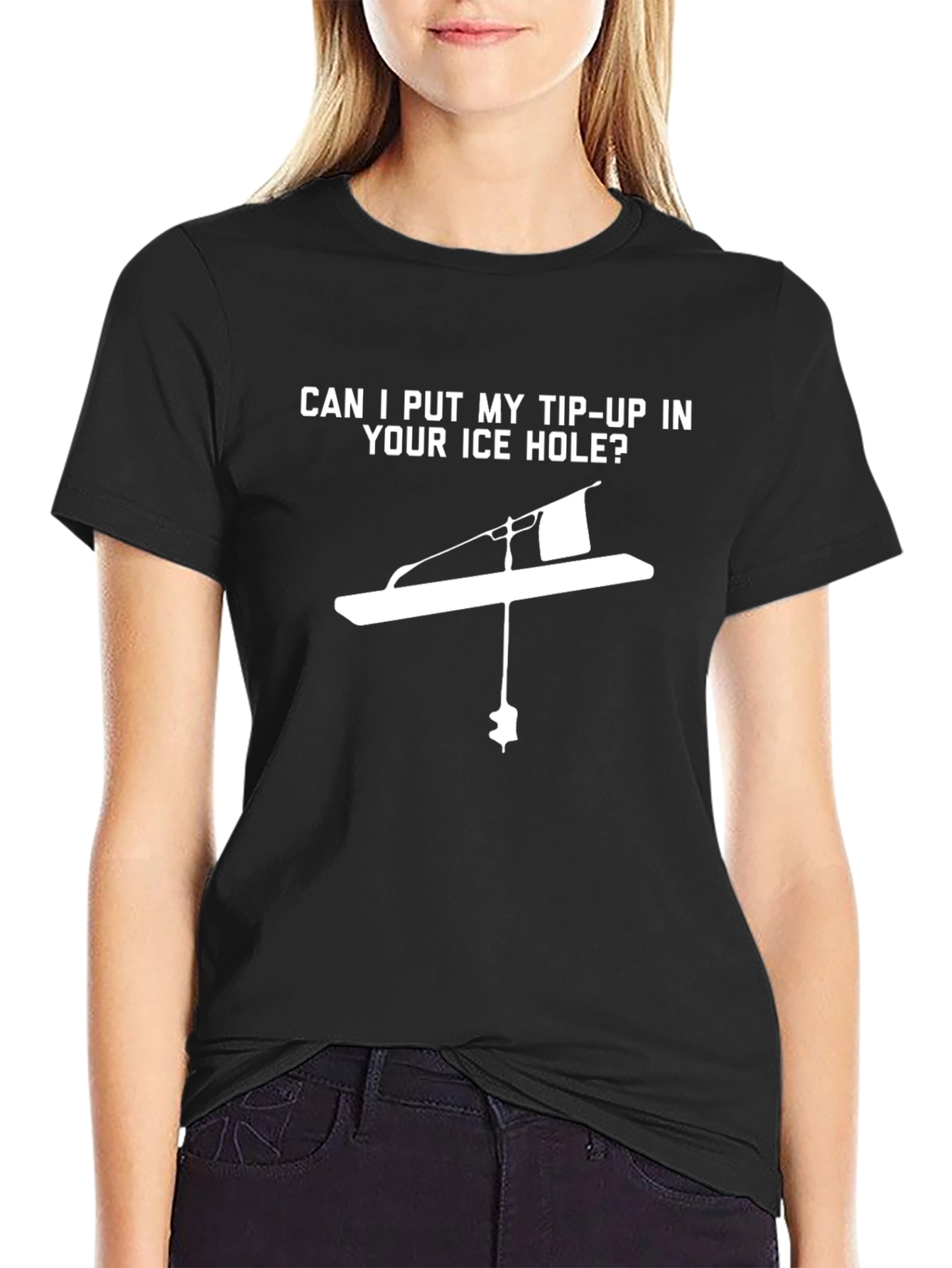 Tip-Up Ice Hole T-Shirt