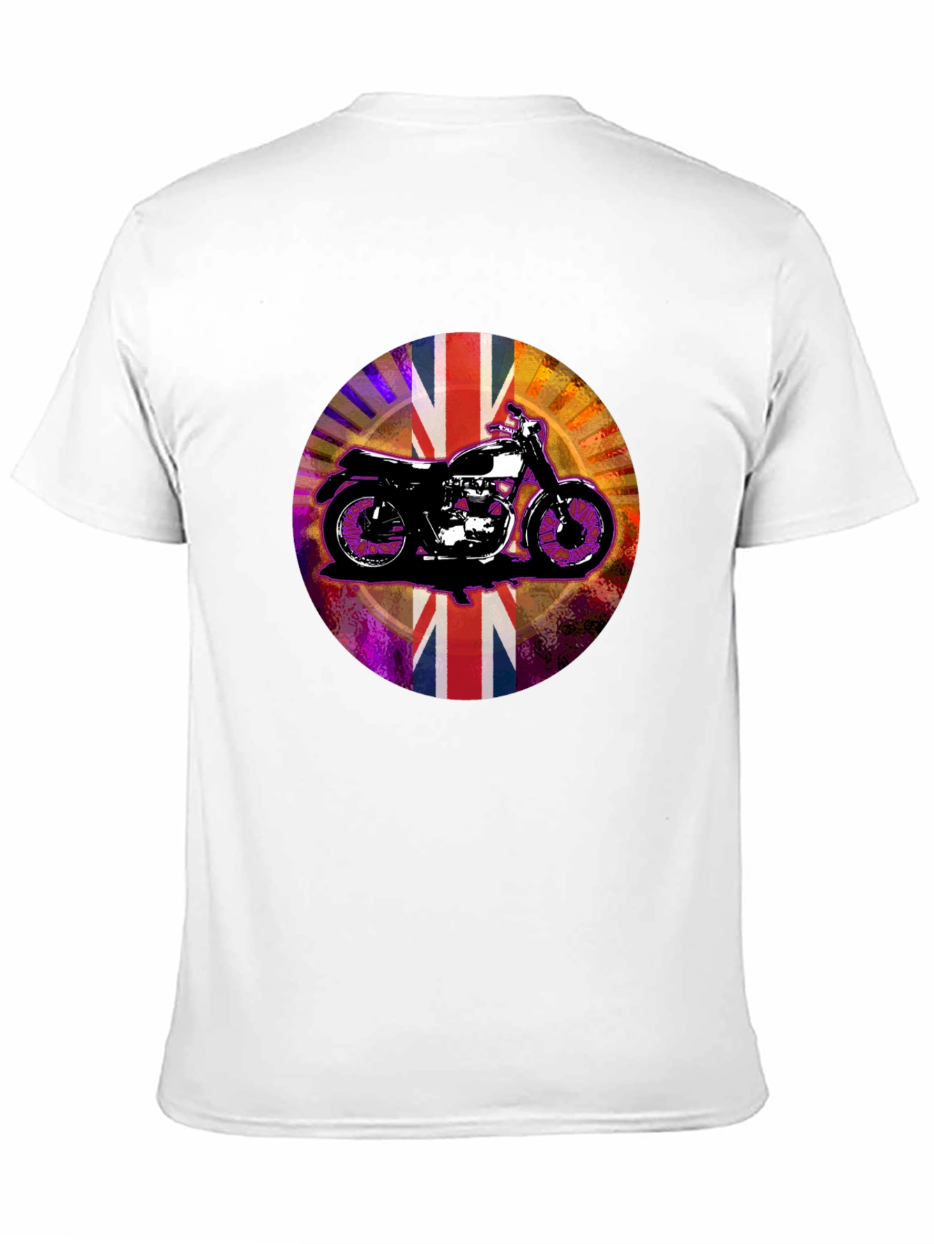 British Motorcycle Union Jack Graphic Tee