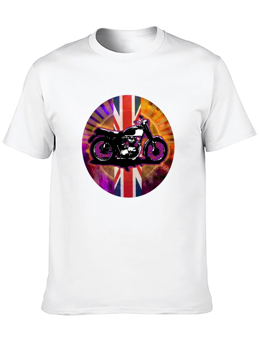 British Motorcycle Union Jack Graphic Tee