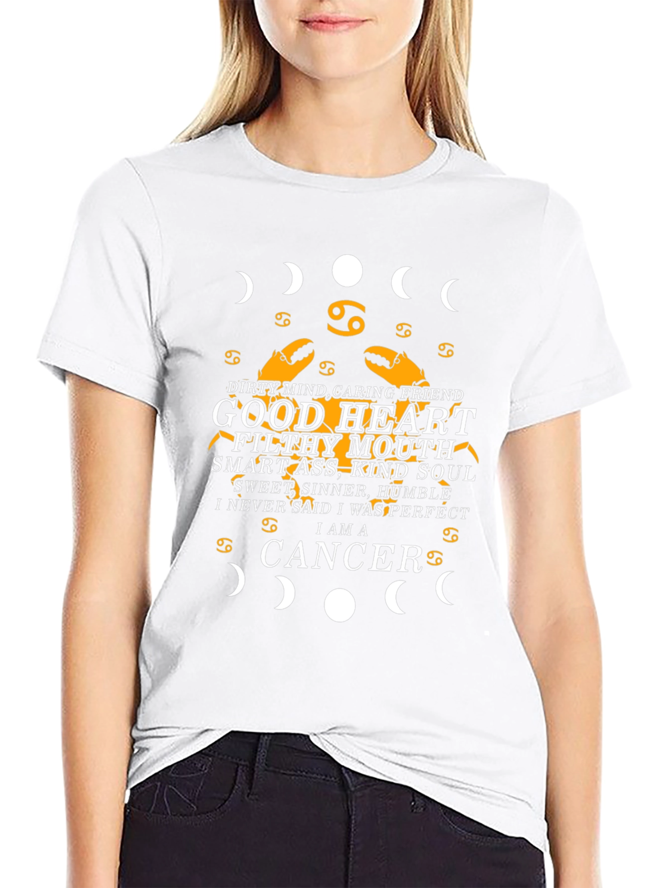 Cancer Zodiac Graphic Tee