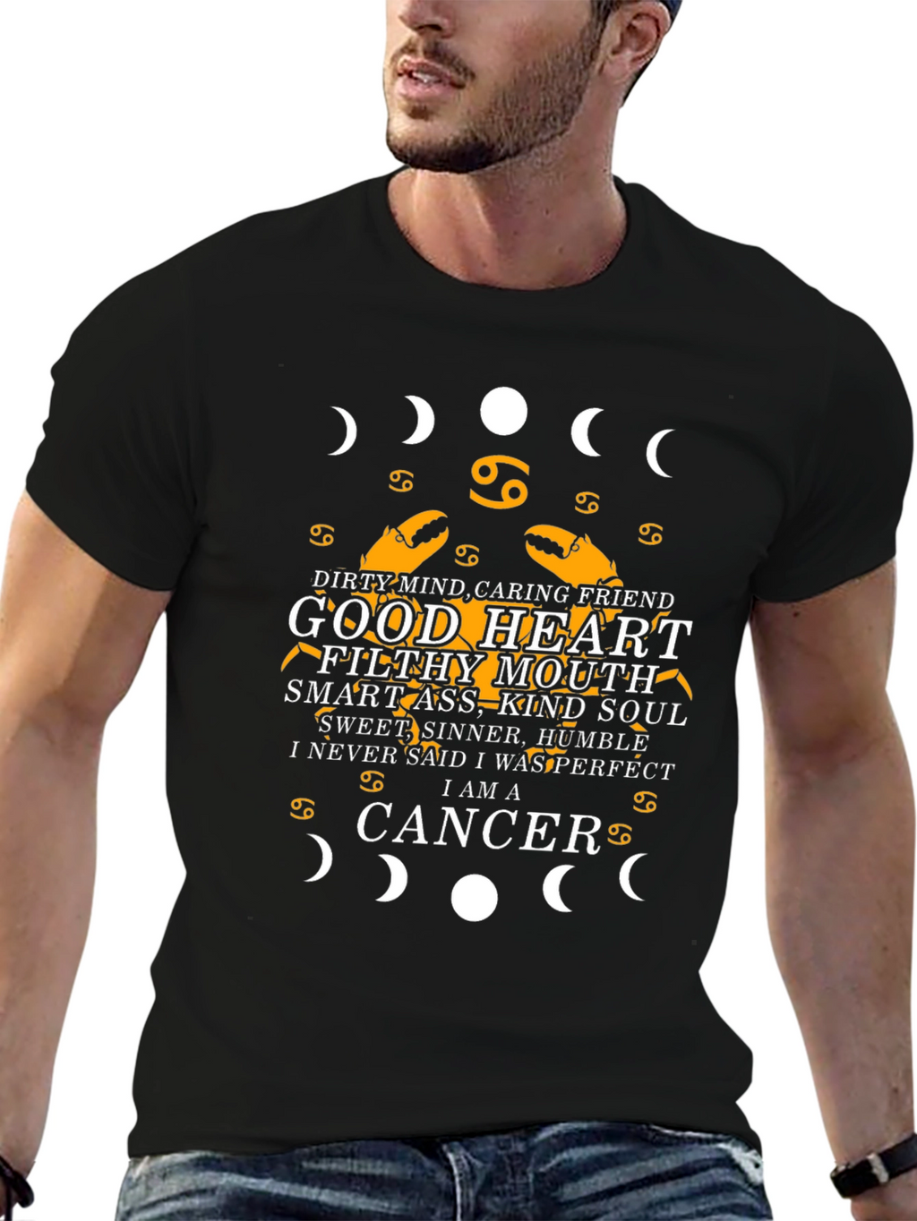 Cancer Zodiac Graphic Tee