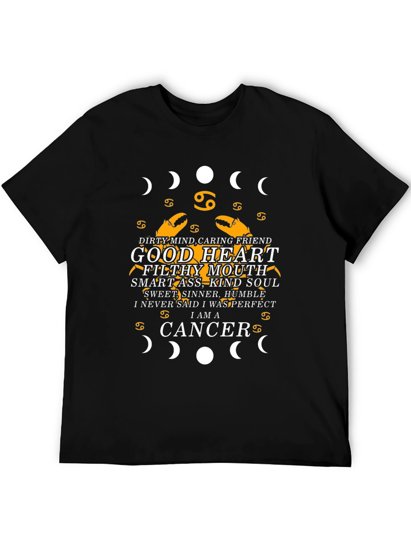 Cancer Zodiac Graphic Tee