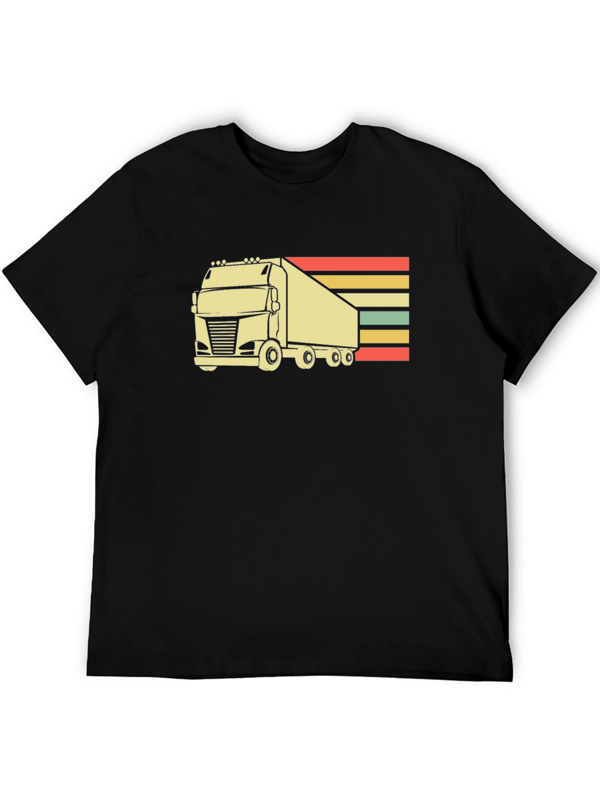 Retro Trucker Tee - Vintage Style Truck Graphic