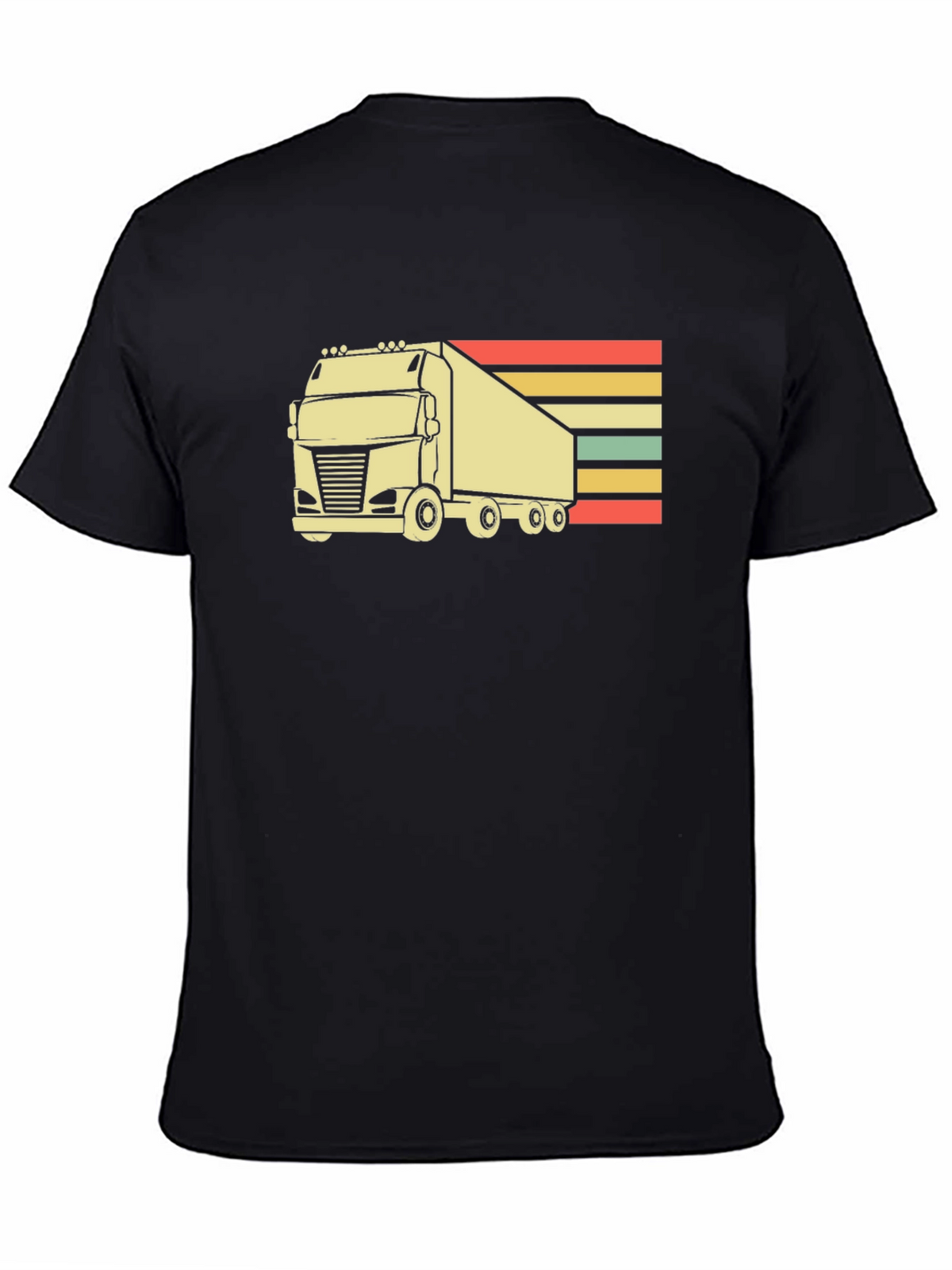 Retro Trucker Tee - Vintage Style Truck Graphic