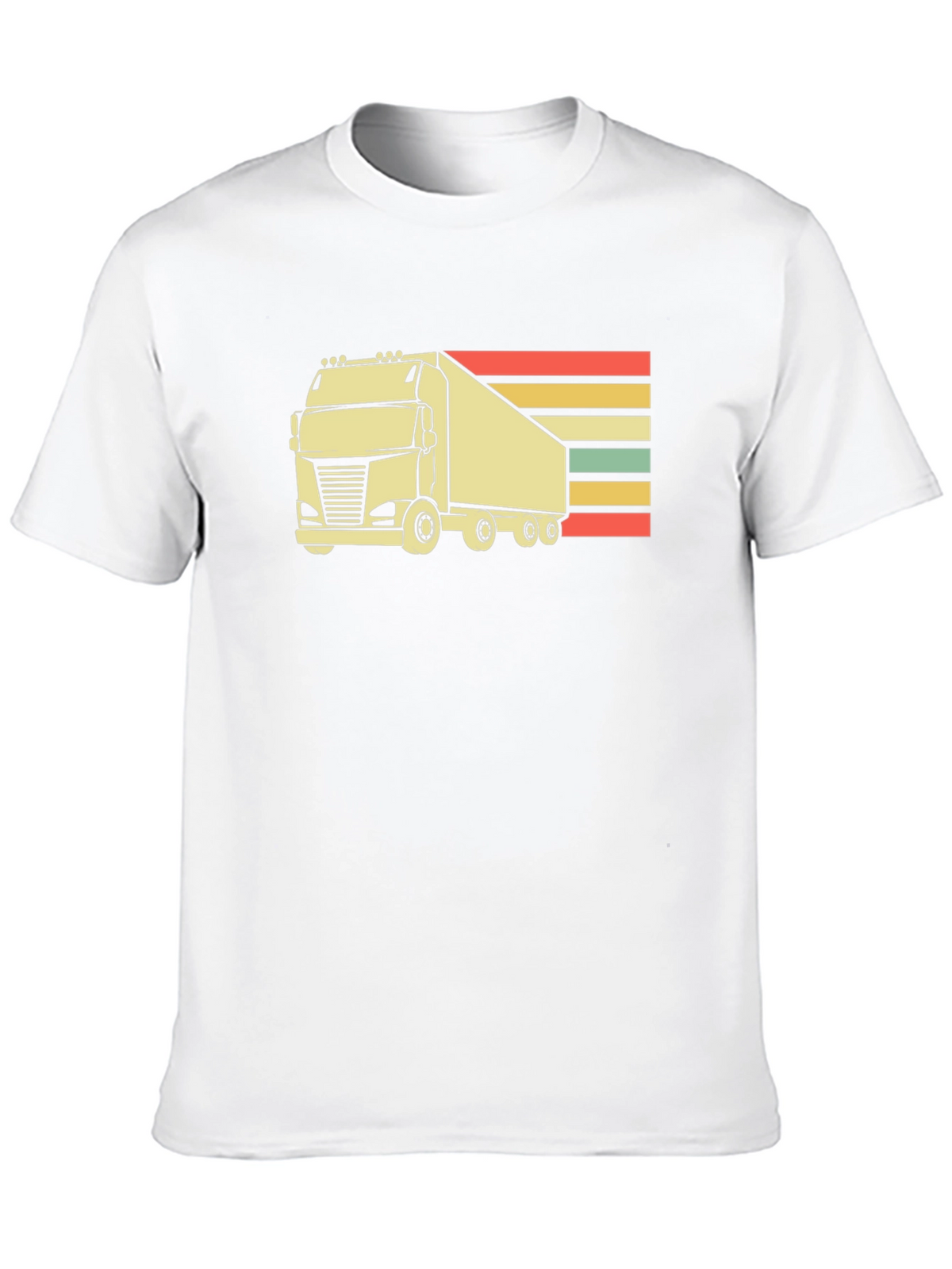 Retro Trucker Tee - Vintage Style Truck Graphic