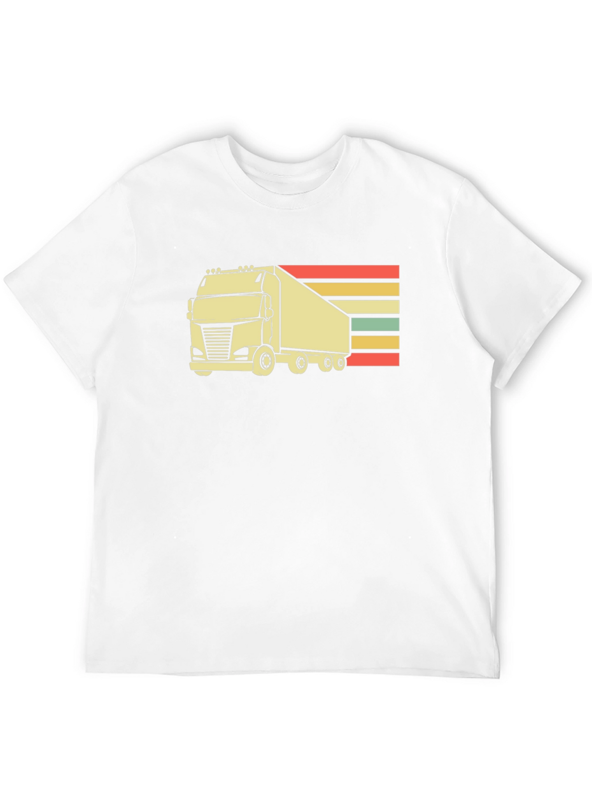 Retro Trucker Tee - Vintage Style Truck Graphic