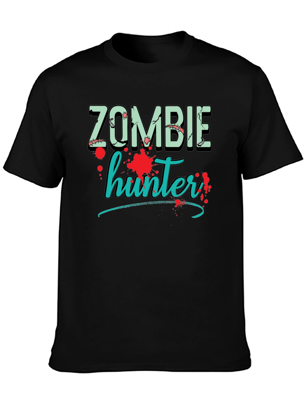 Zombie Hunter Graphic T-Shirt