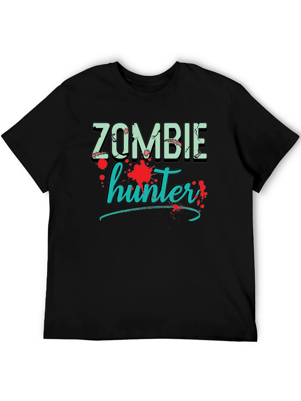 Zombie Hunter Graphic T-Shirt