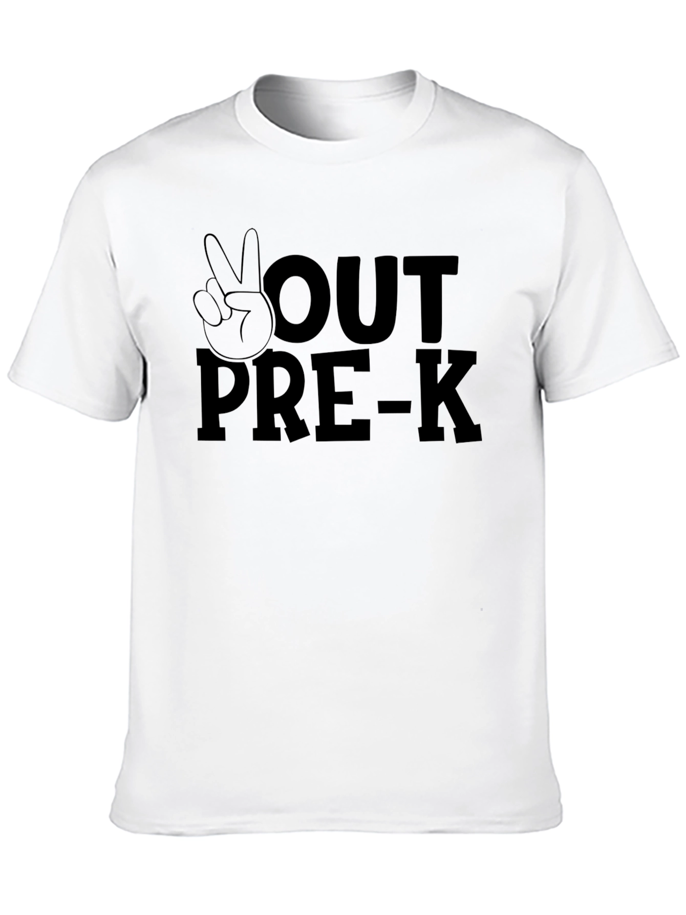 Peace Out Pre-K T-Shirt Graduation Tee