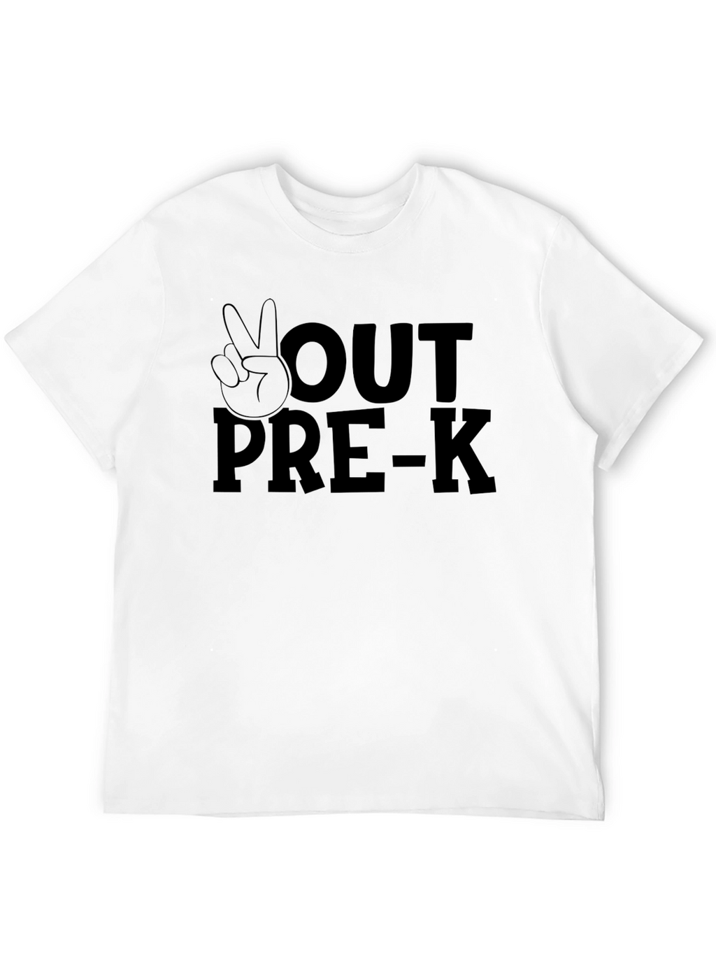 Peace Out Pre-K T-Shirt Graduation Tee