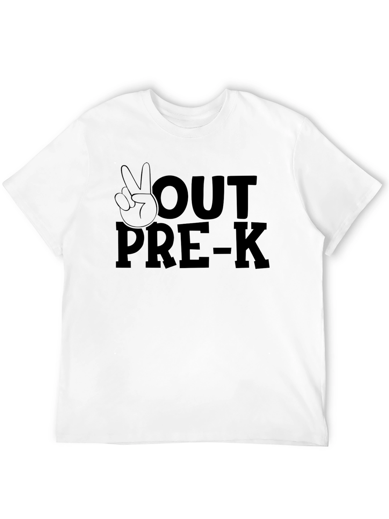 Peace Out Pre-K T-Shirt Graduation Tee