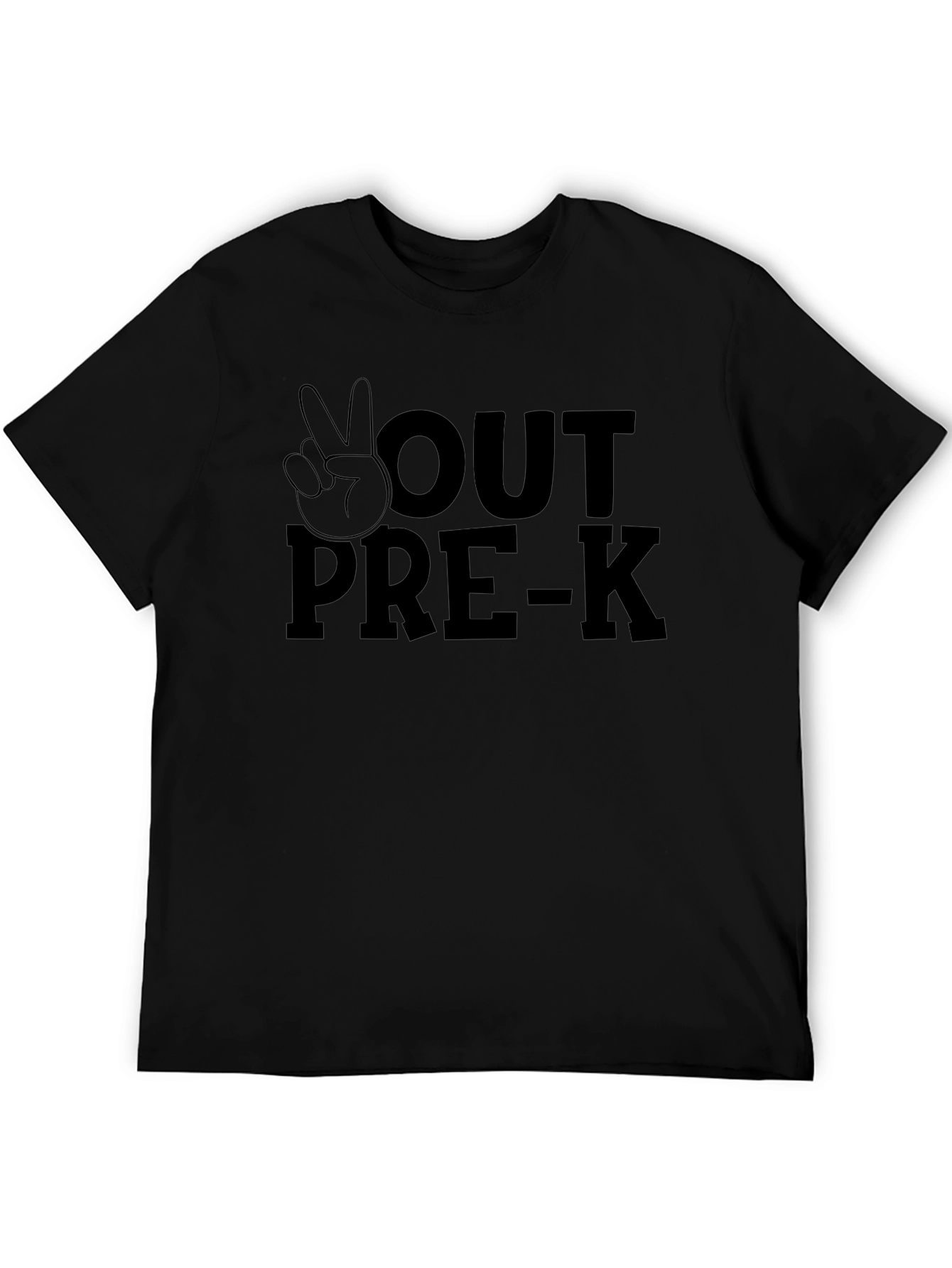 Peace Out Pre-K T-Shirt Graduation Tee