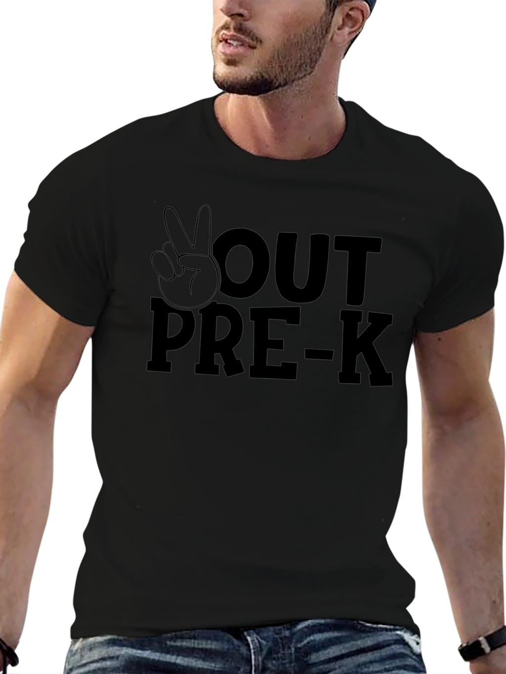 Peace Out Pre-K T-Shirt Graduation Tee