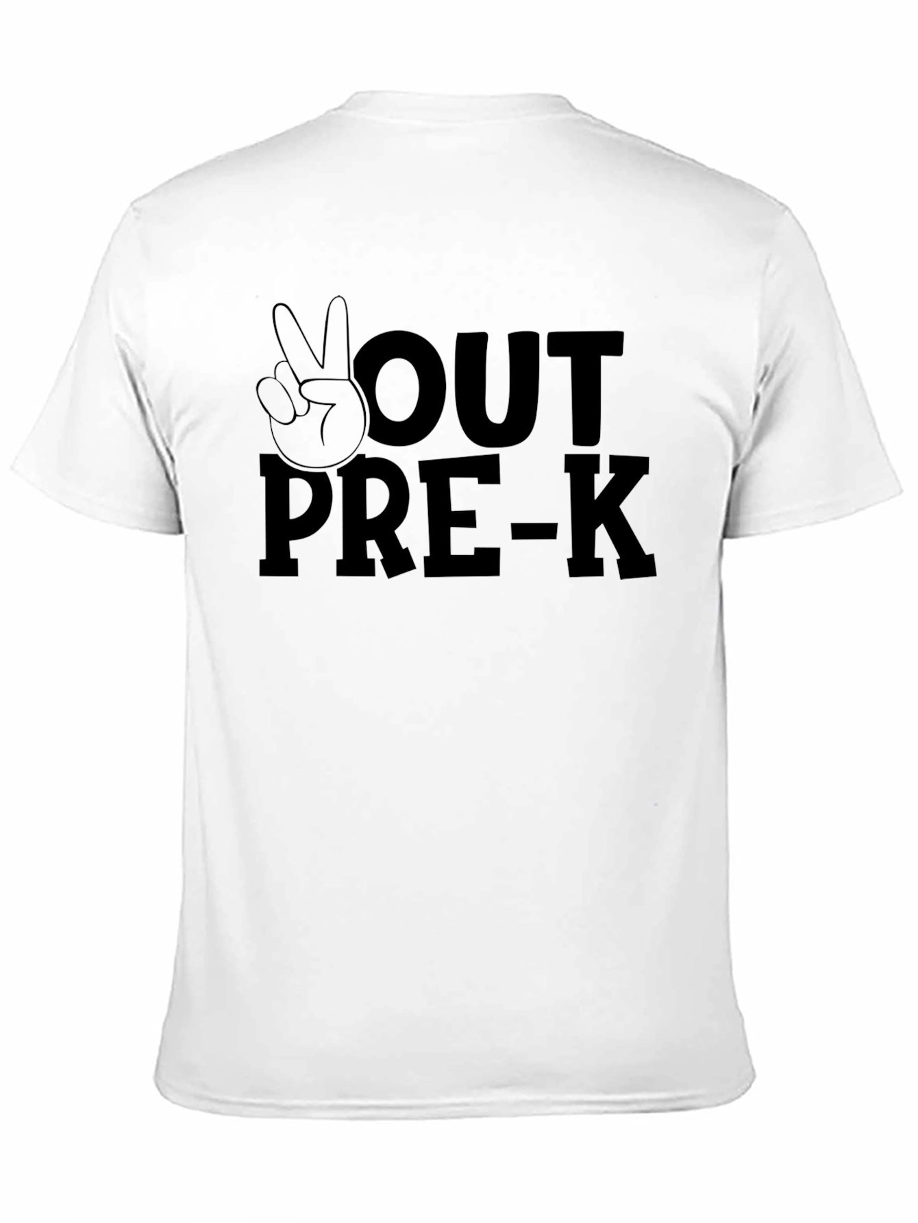 Peace Out Pre-K T-Shirt Graduation Tee