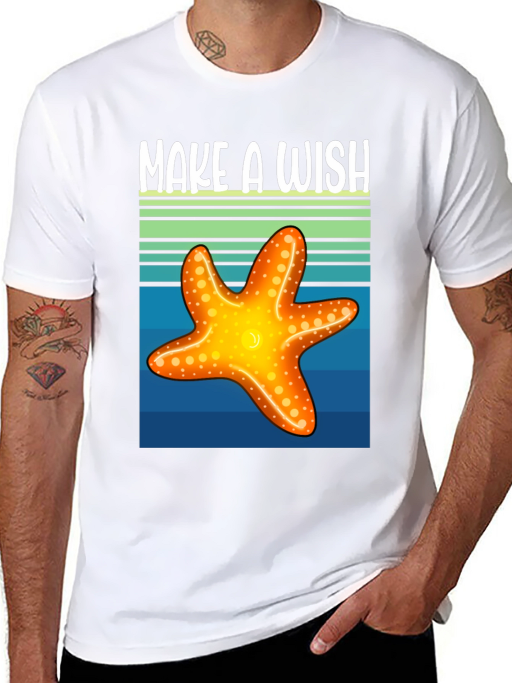 Make A Wish Starfish T-Shirt