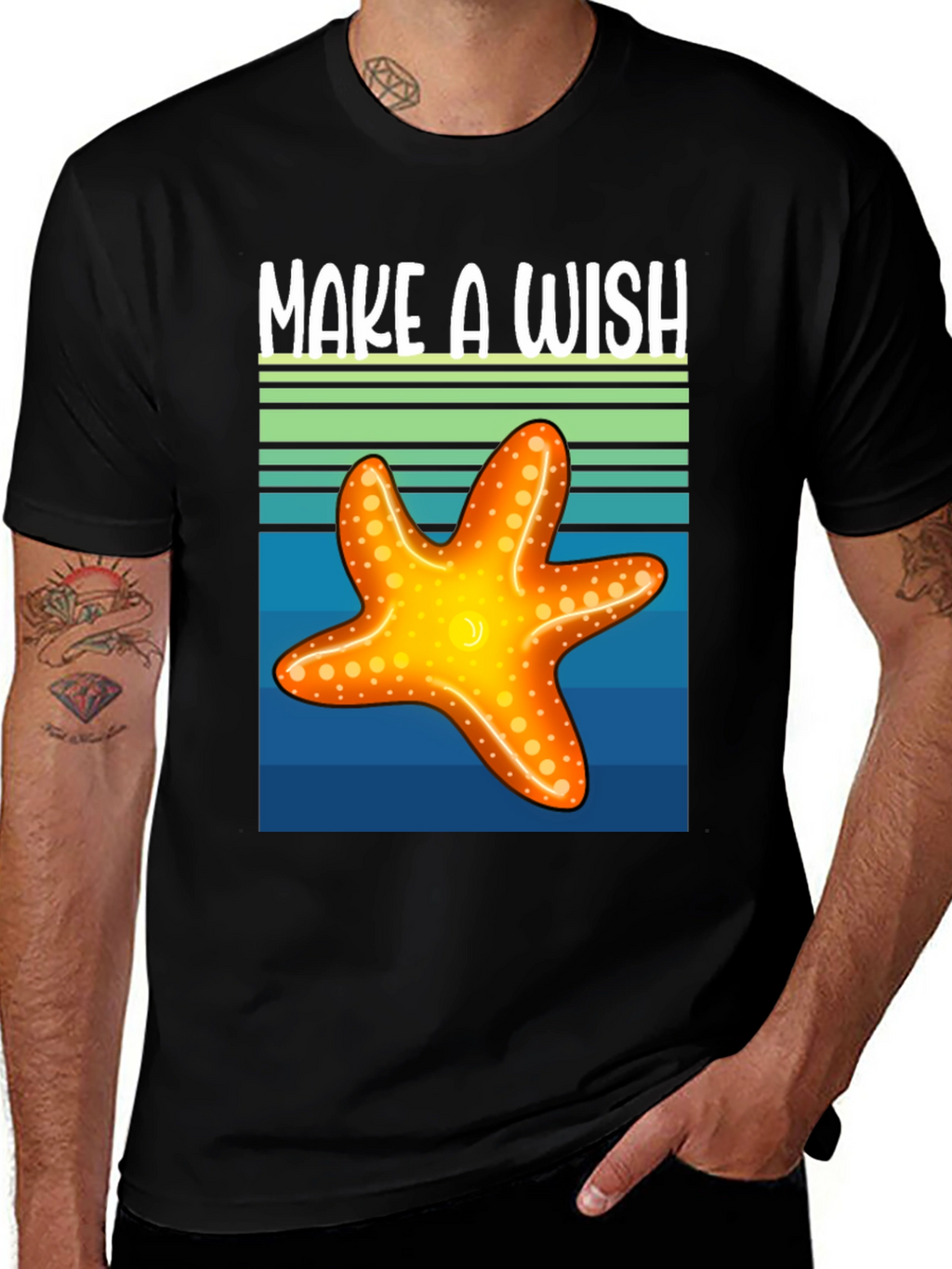 Make A Wish Starfish T-Shirt