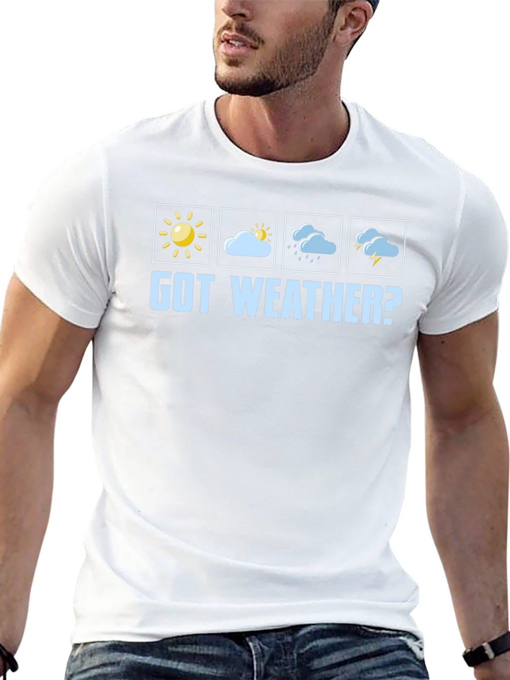Got Weather? Graphic T-Shirt - Black