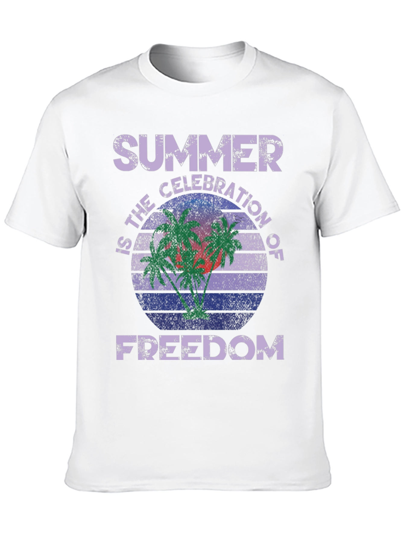 Summer Celebration of Freedom Graphic T-Shirt