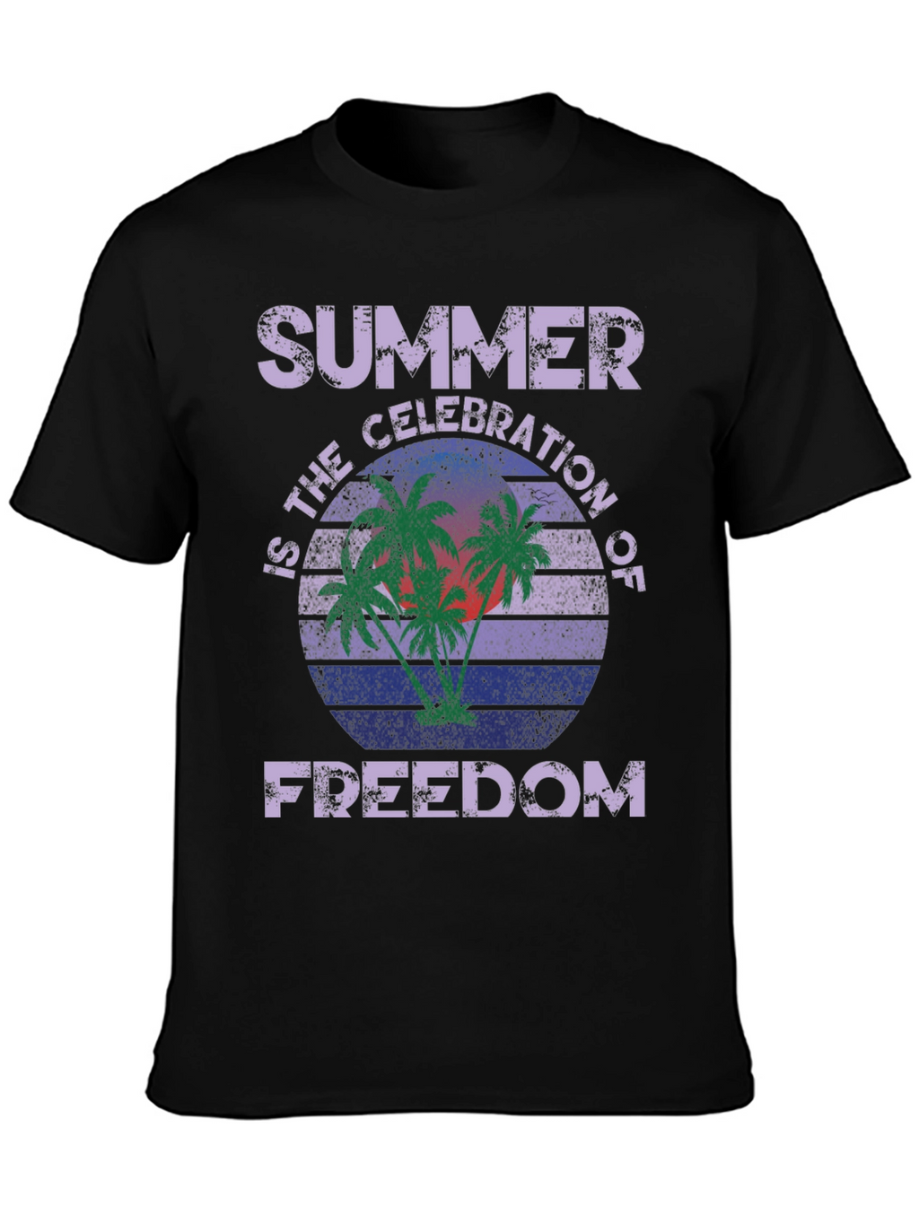 Summer Celebration of Freedom Graphic T-Shirt