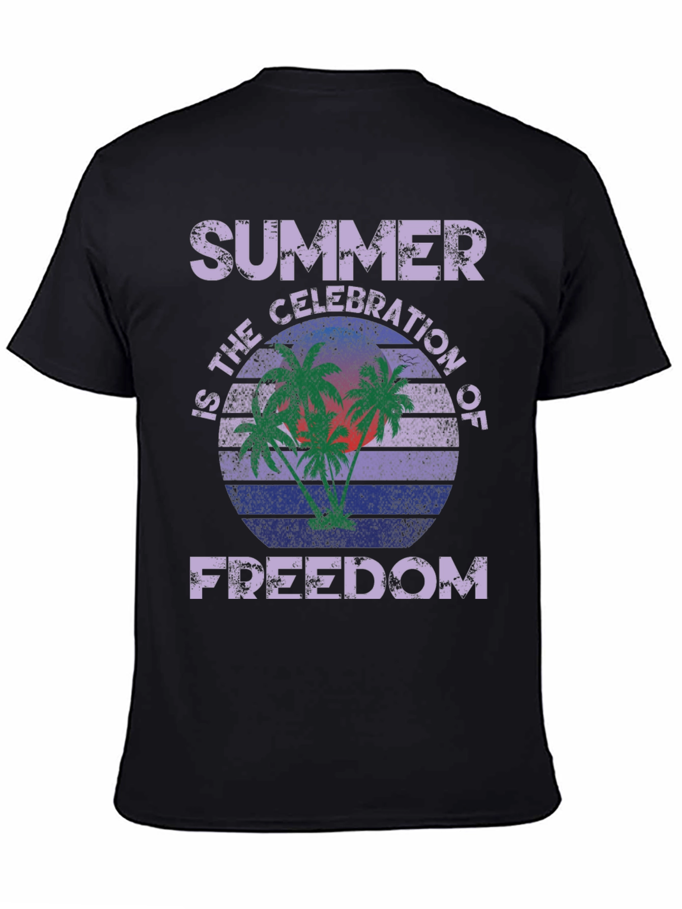 Summer Celebration of Freedom Graphic T-Shirt