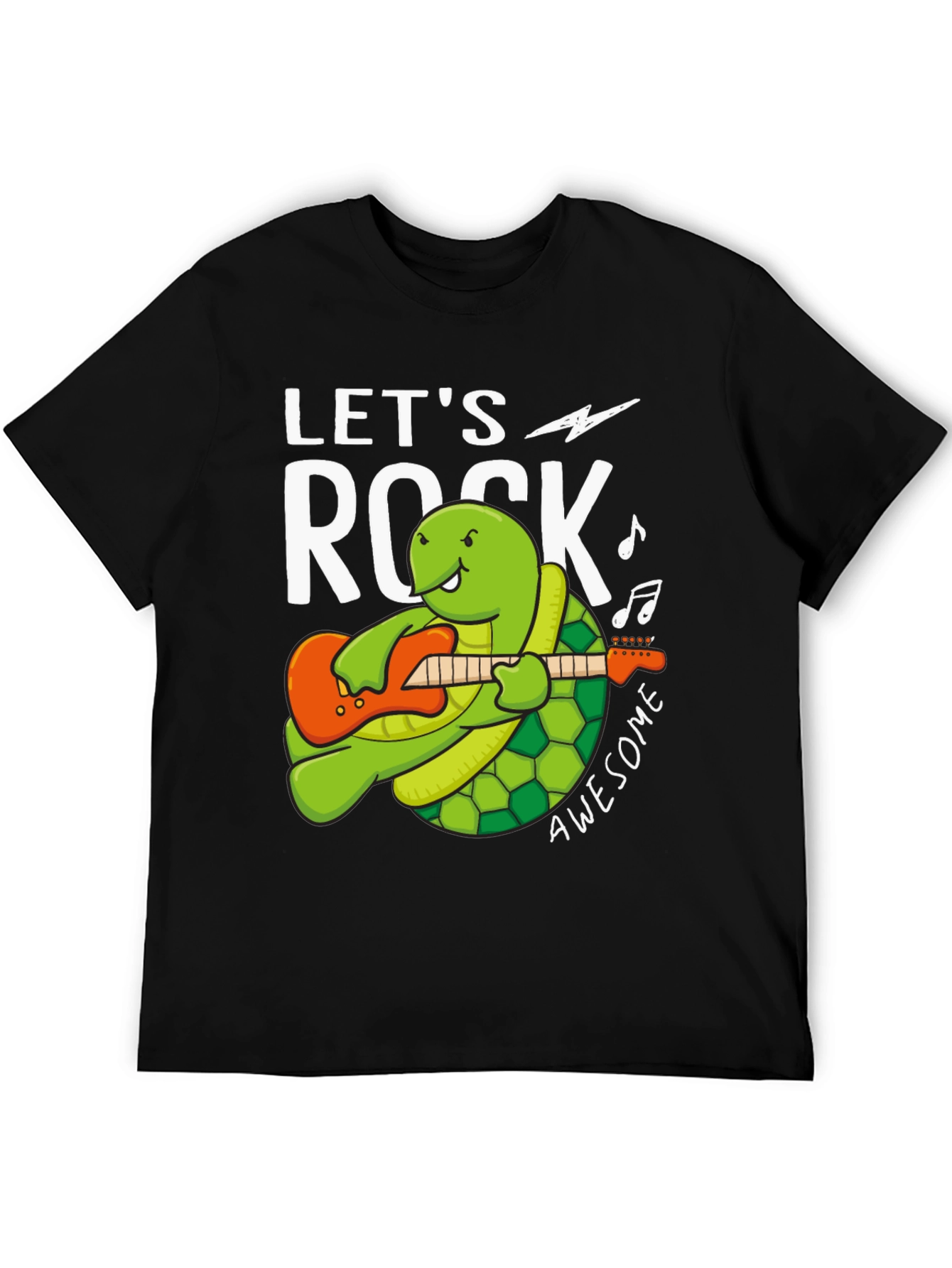 Lets Rock Turtle Graphic Tee