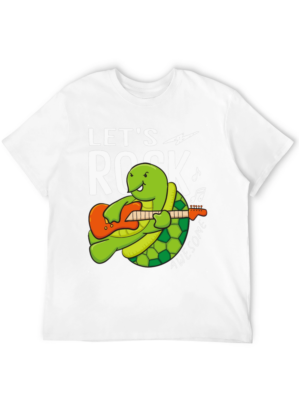 Lets Rock Turtle Graphic Tee