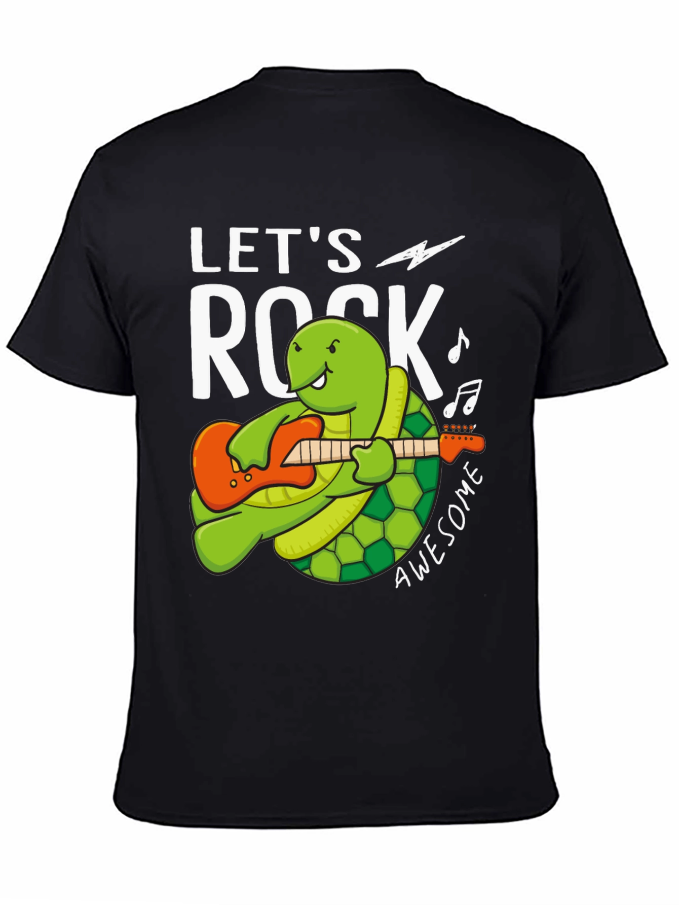 Lets Rock Turtle Graphic Tee