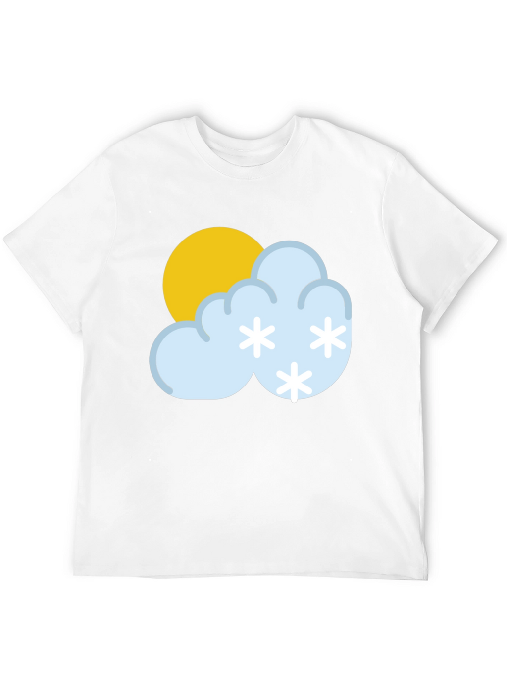 Snowy Day T-Shirt - Weather Graphic Tee