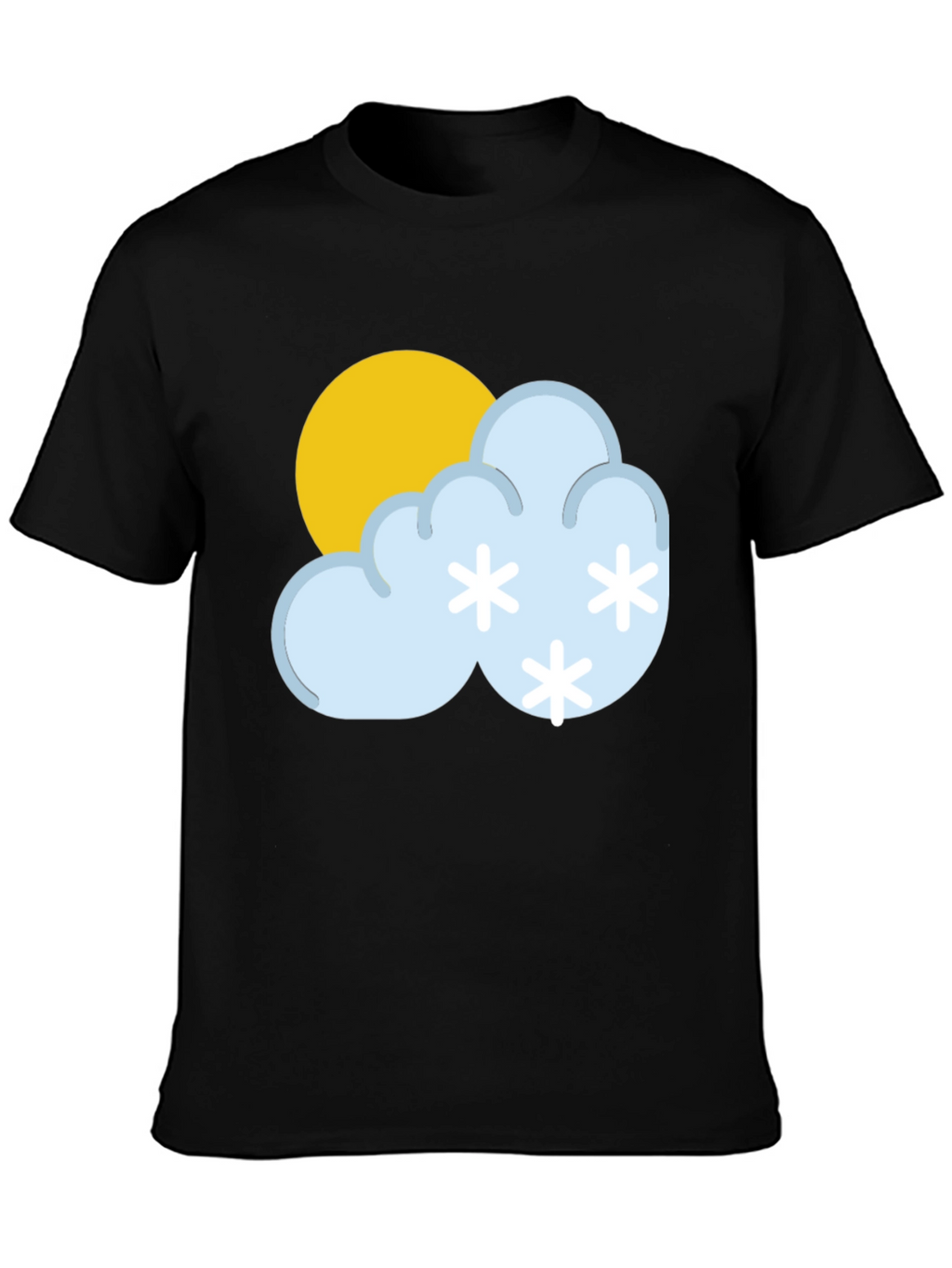Snowy Day T-Shirt - Weather Graphic Tee