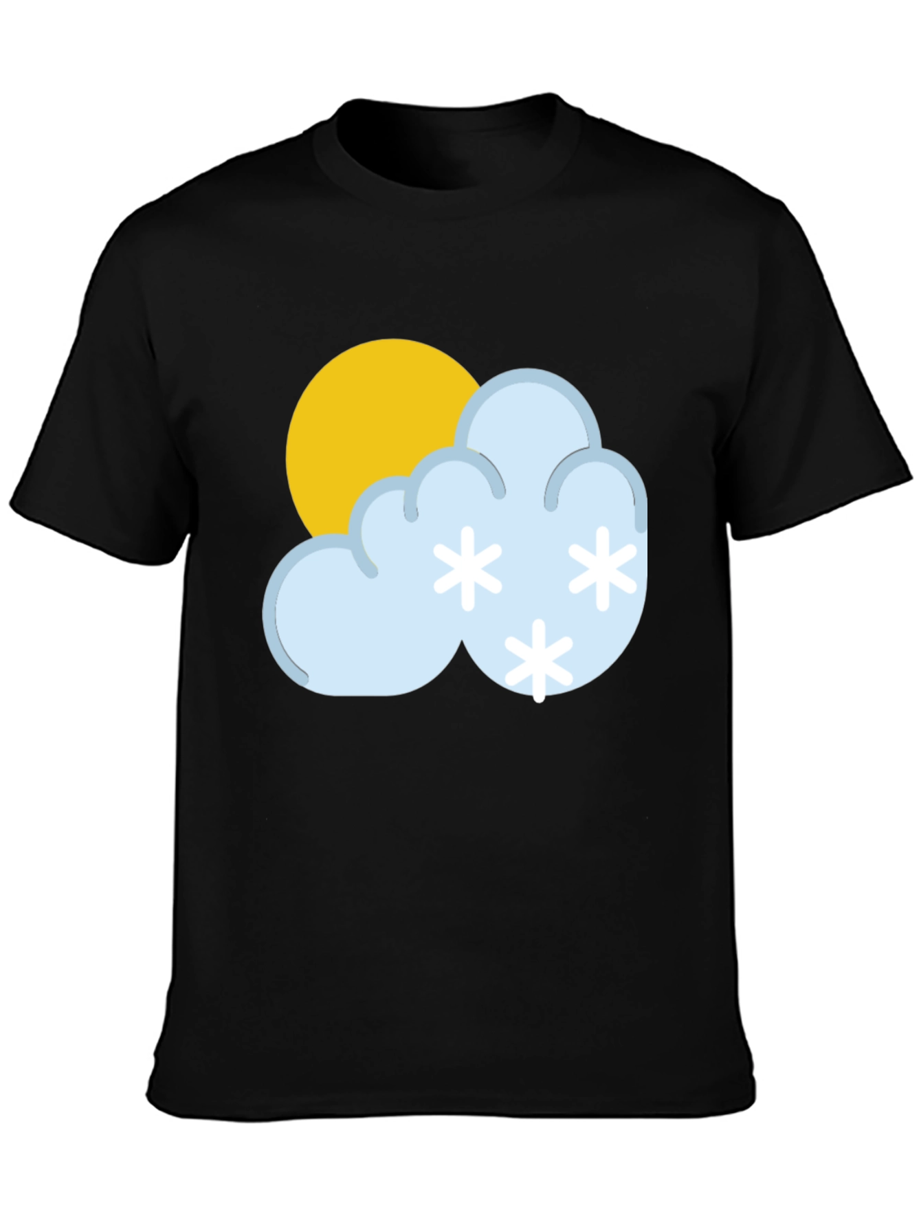 Snowy Day T-Shirt - Weather Graphic Tee