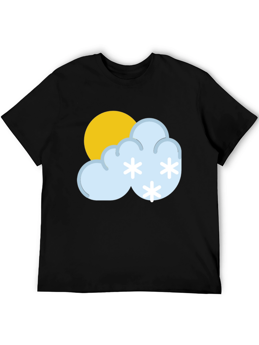 Snowy Day T-Shirt - Weather Graphic Tee