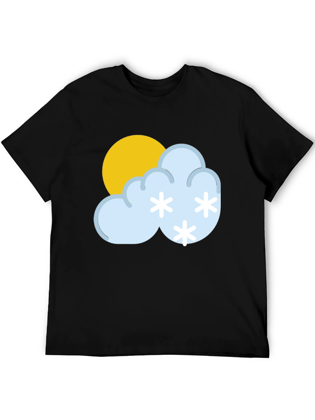 Snowy Day T-Shirt - Weather Graphic Tee