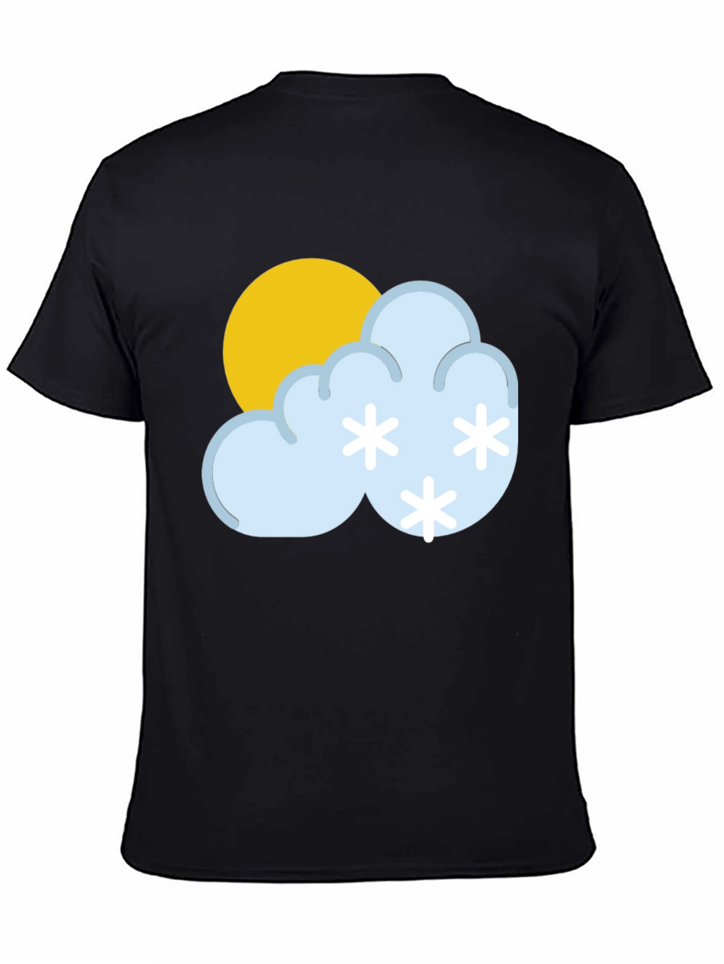 Snowy Day T-Shirt - Weather Graphic Tee