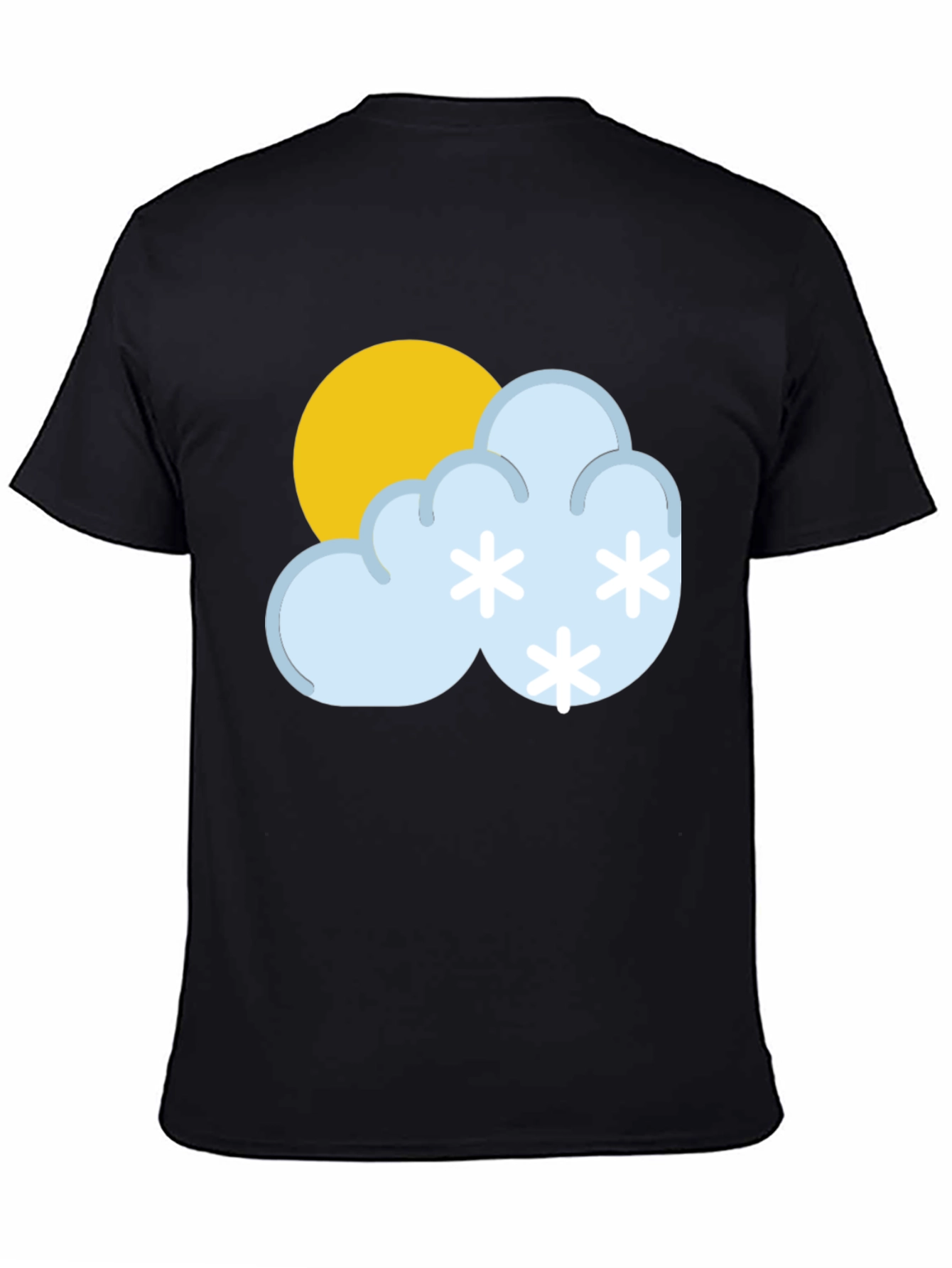 Snowy Day T-Shirt - Weather Graphic Tee