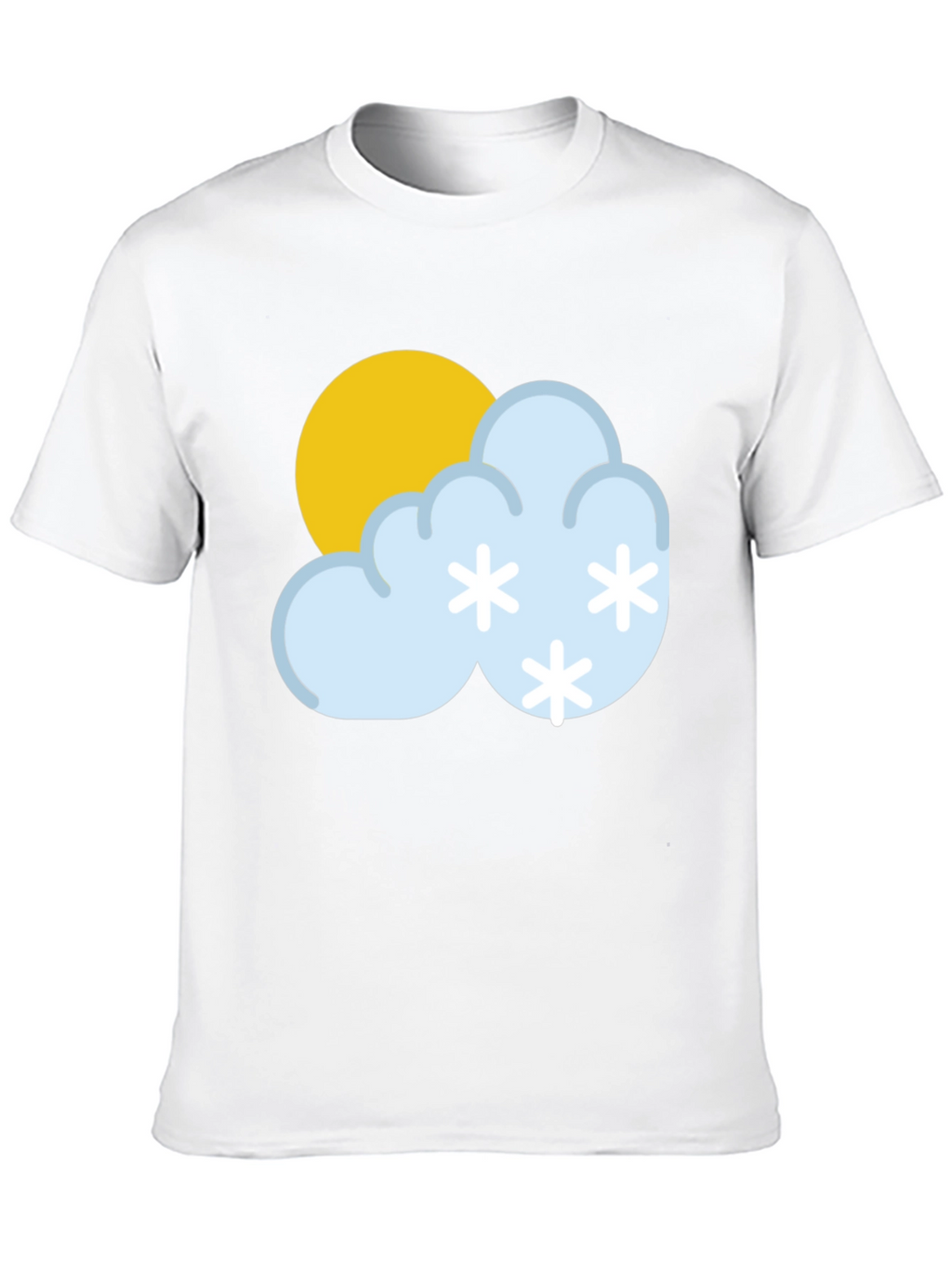 Snowy Day T-Shirt - Weather Graphic Tee