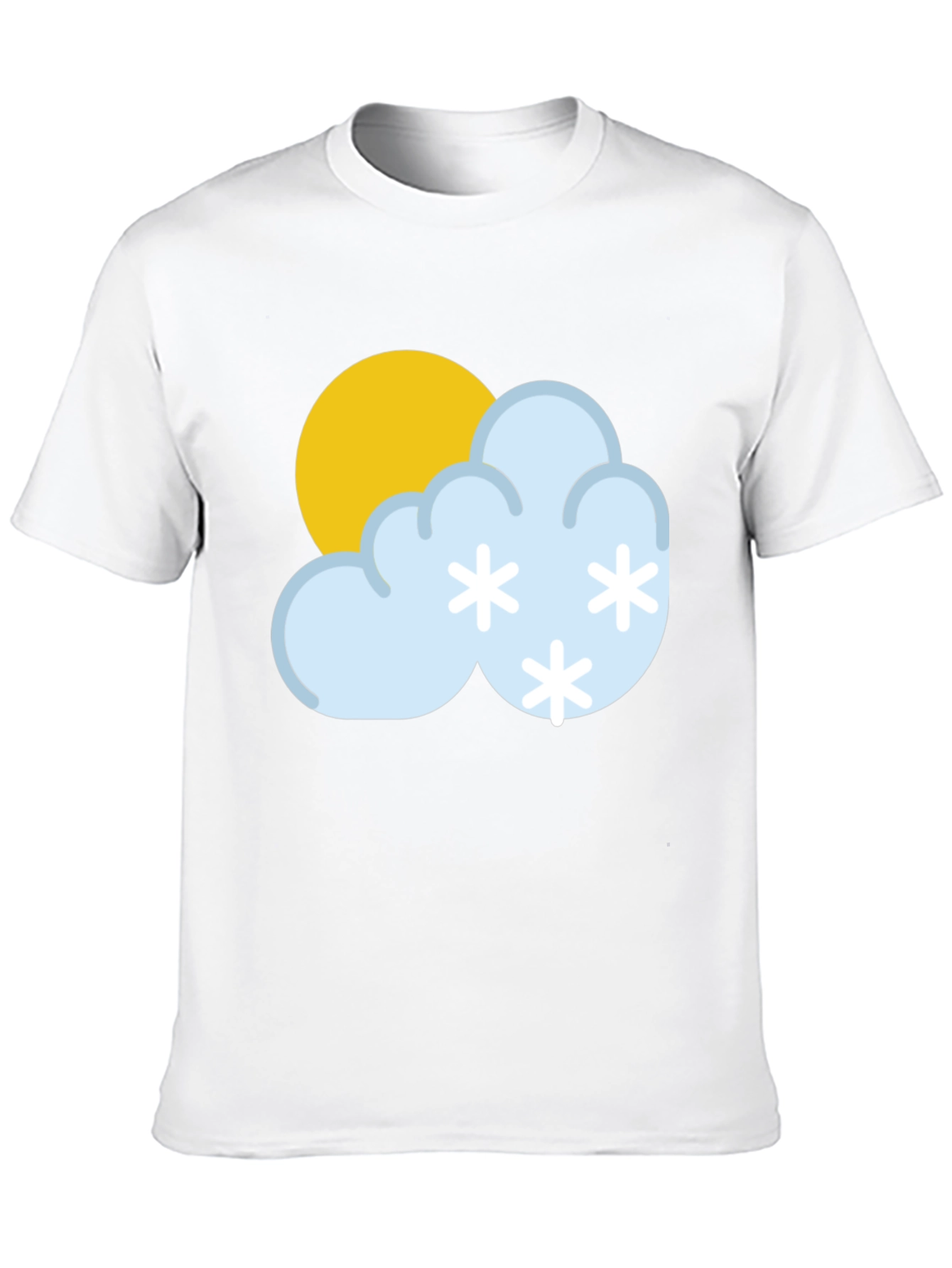 Snowy Day T-Shirt - Weather Graphic Tee