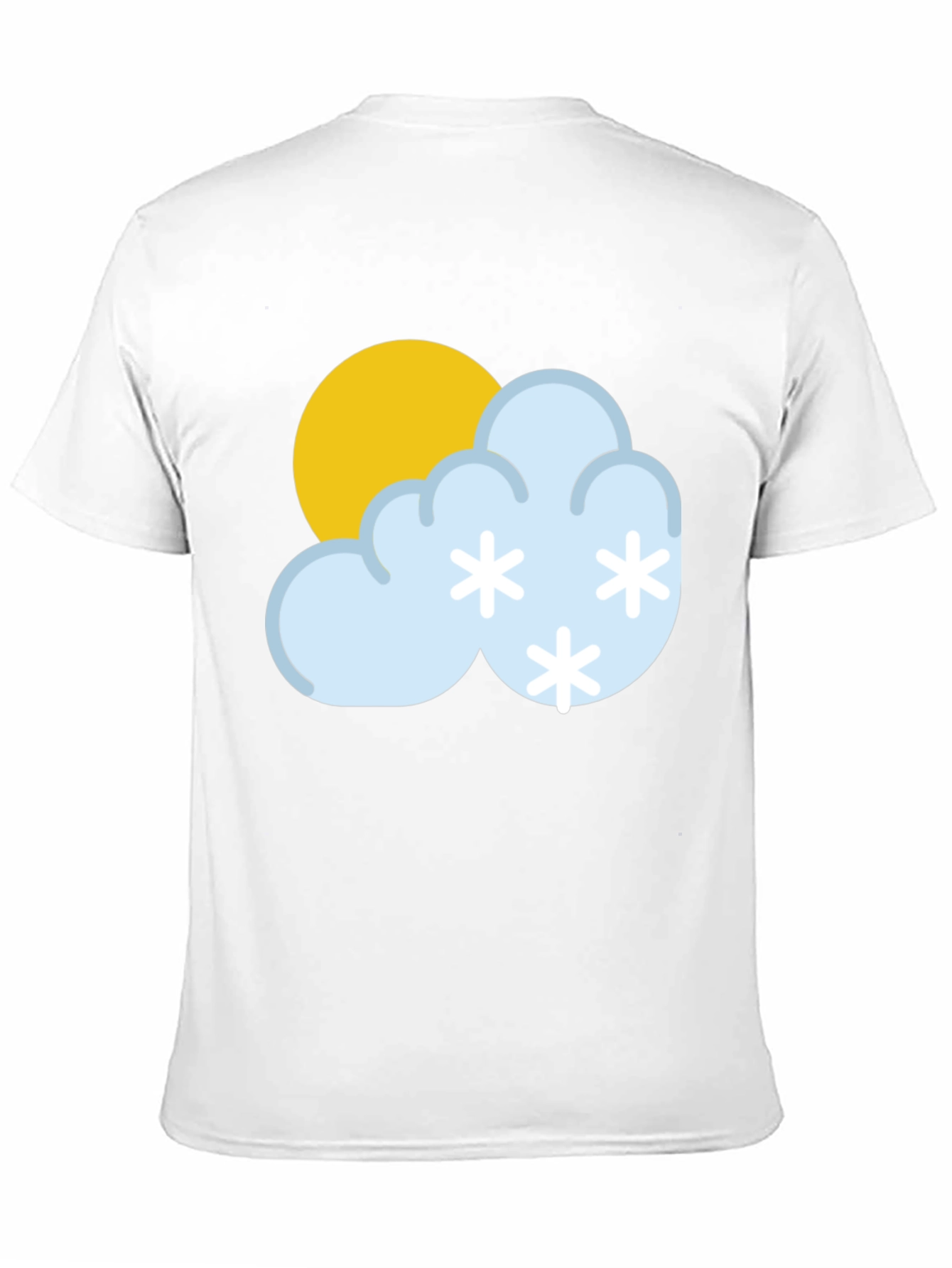 Snowy Day T-Shirt - Weather Graphic Tee