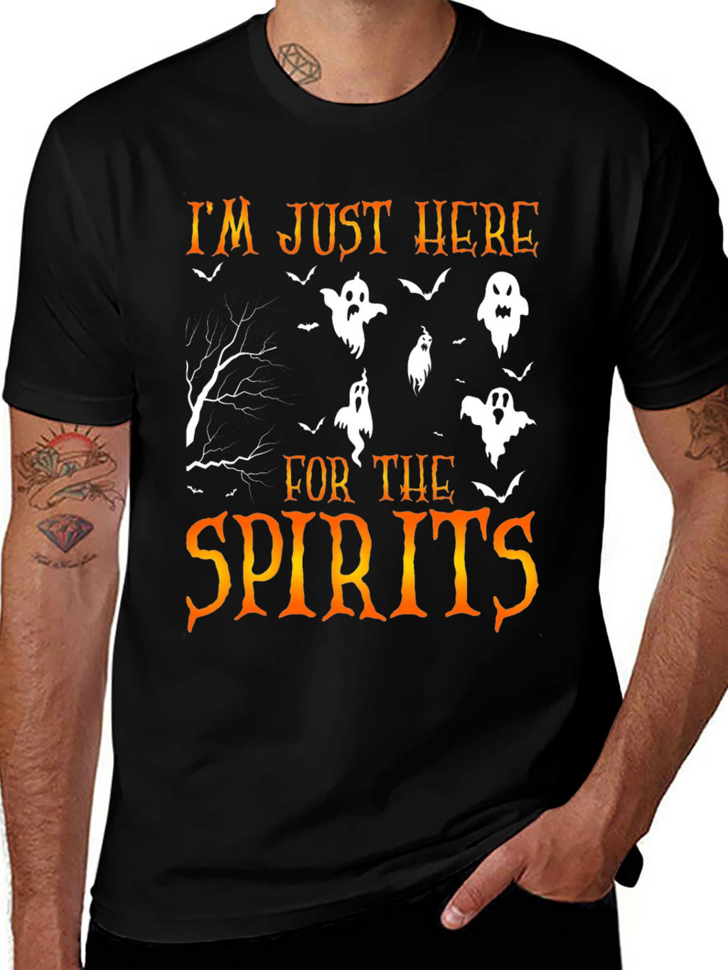 Halloween Spirits T-Shirt - Festive & Fun!