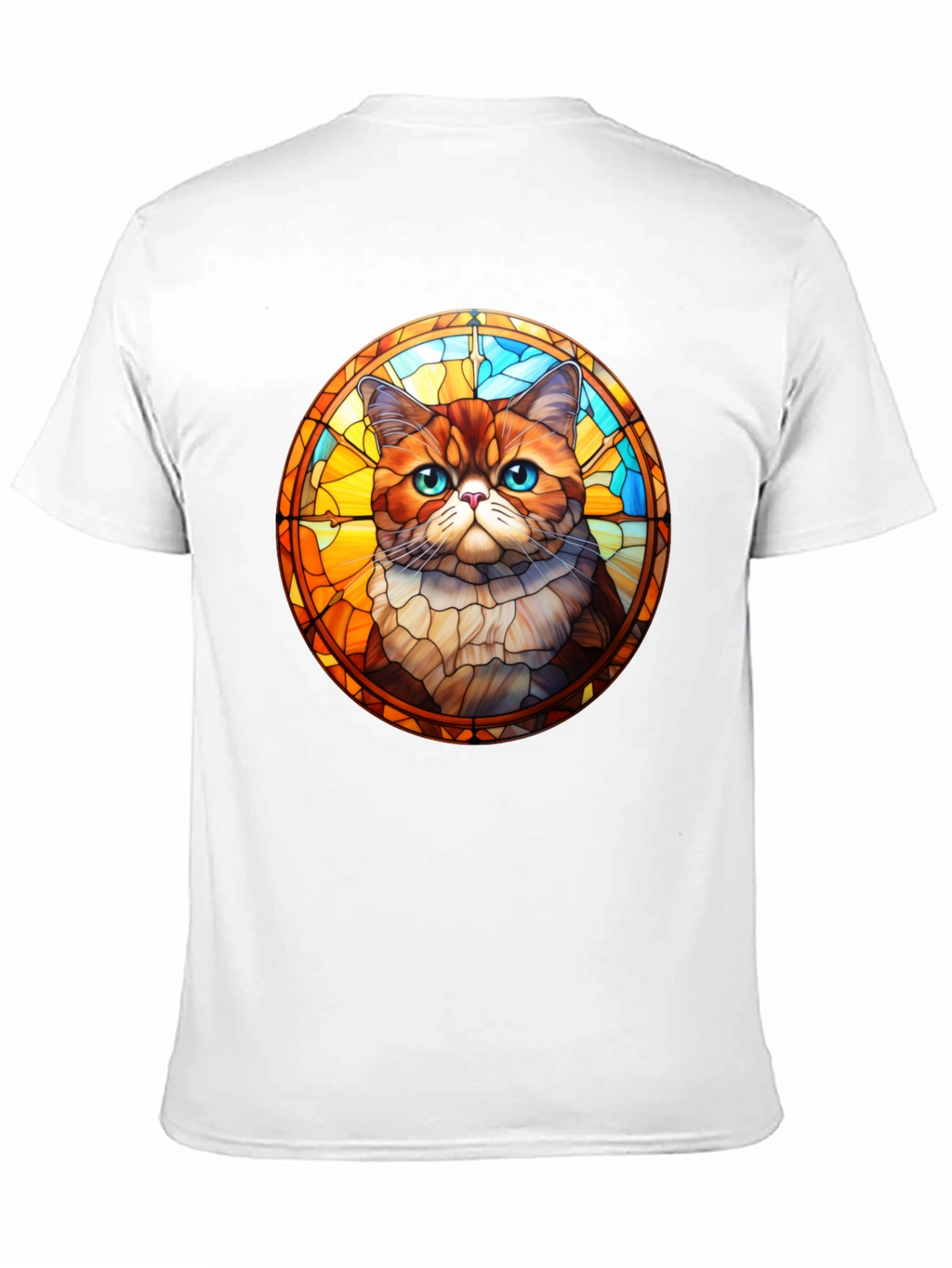 Stained Glass Cat T-Shirt