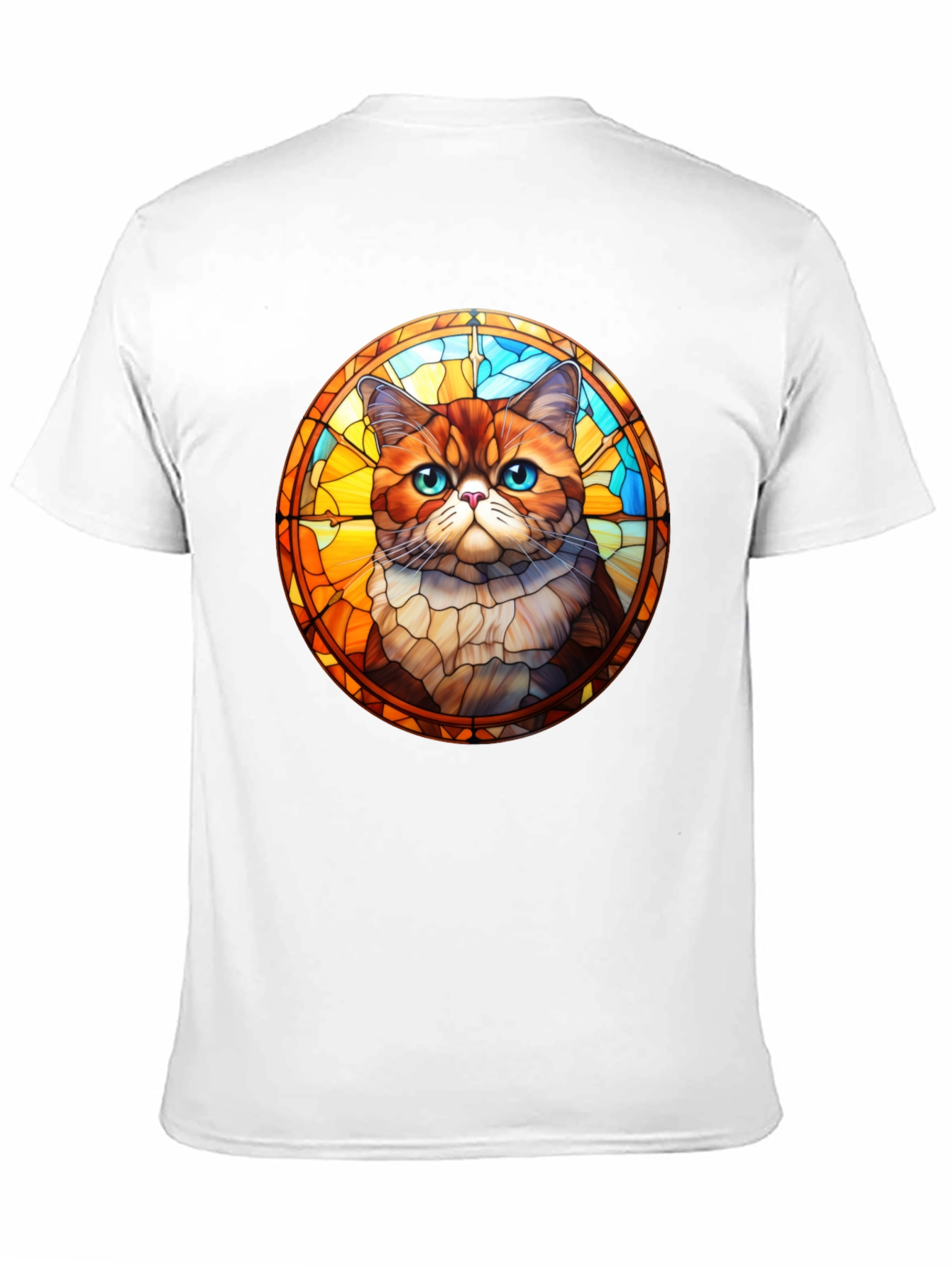 Stained Glass Cat T-Shirt