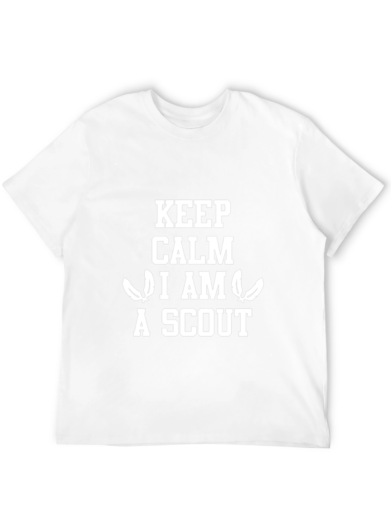 Keep Calm I am a Scout Black T-Shirt