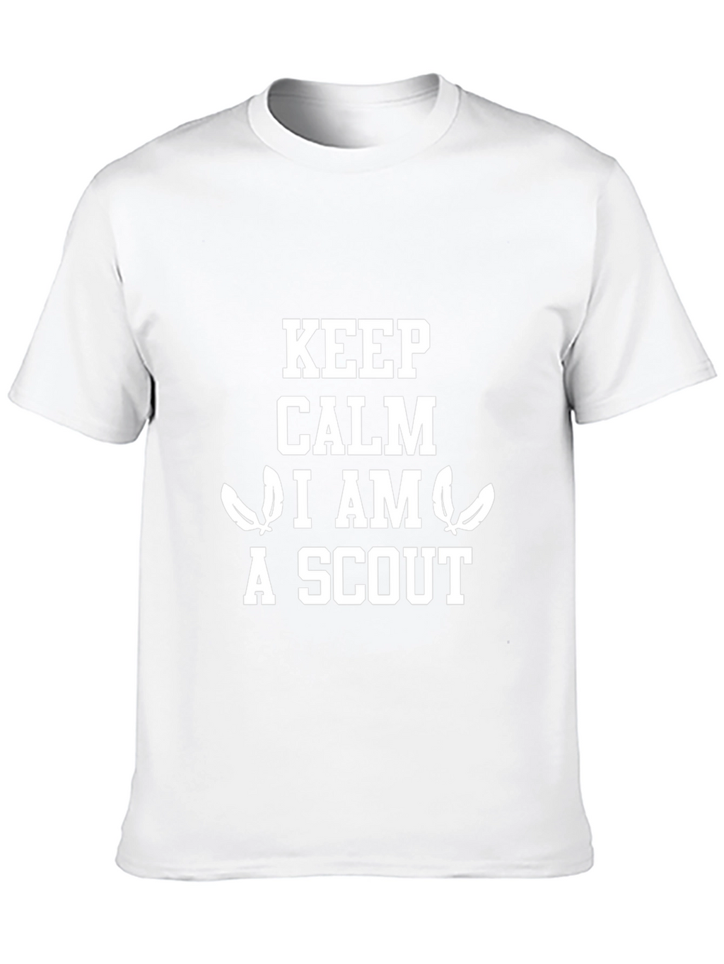 Keep Calm I am a Scout Black T-Shirt