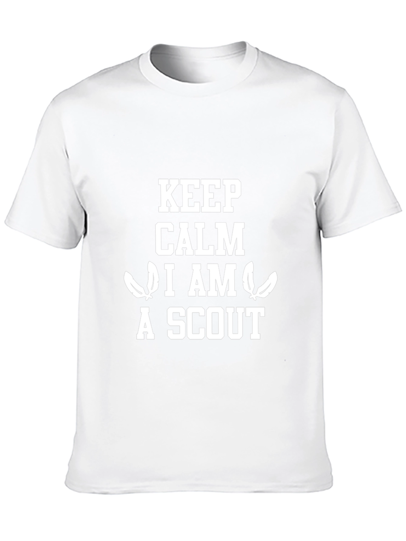 Keep Calm I am a Scout Black T-Shirt