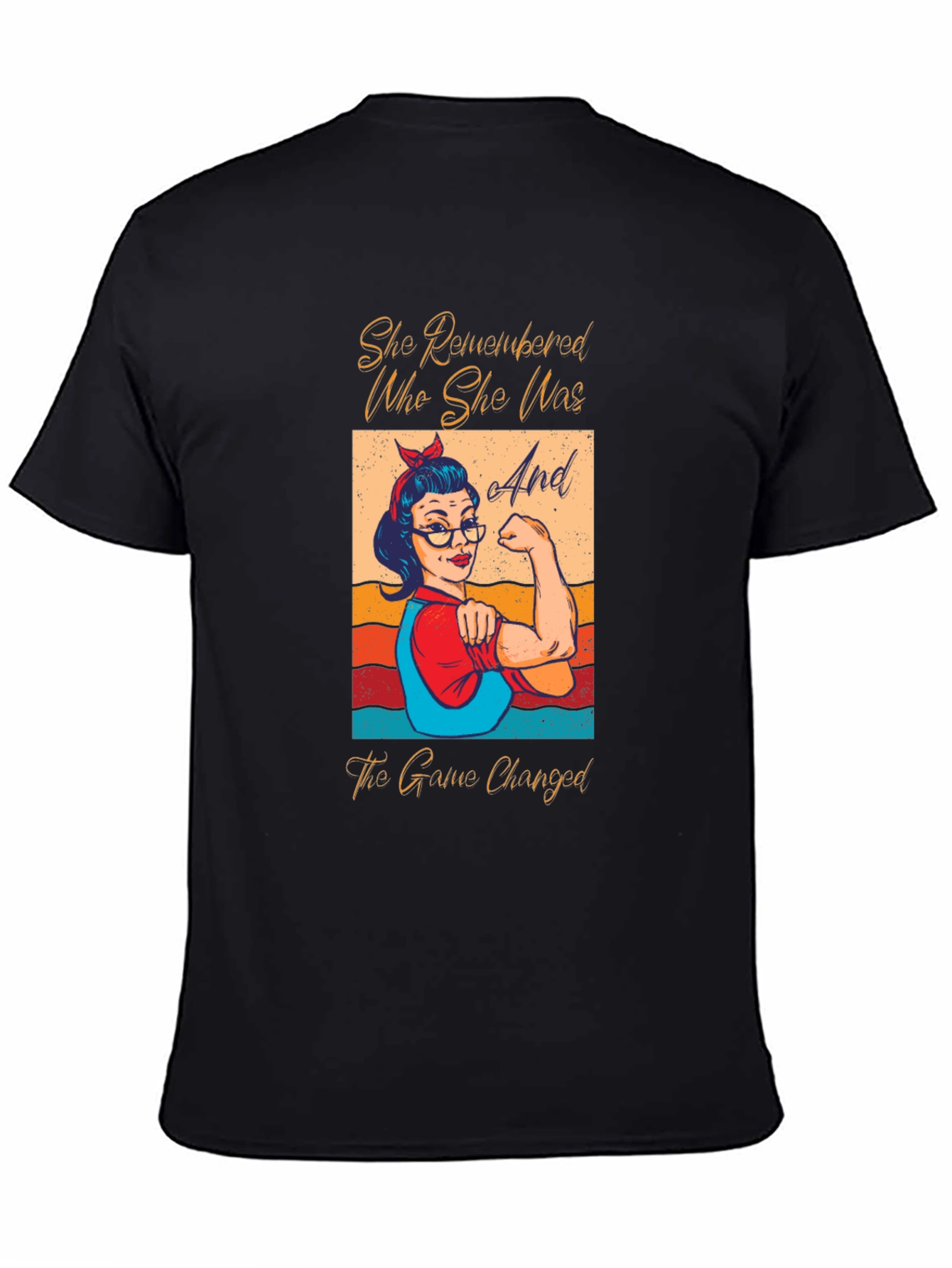 Empowered Woman Graphic Tee - She Remembered Who She Was
