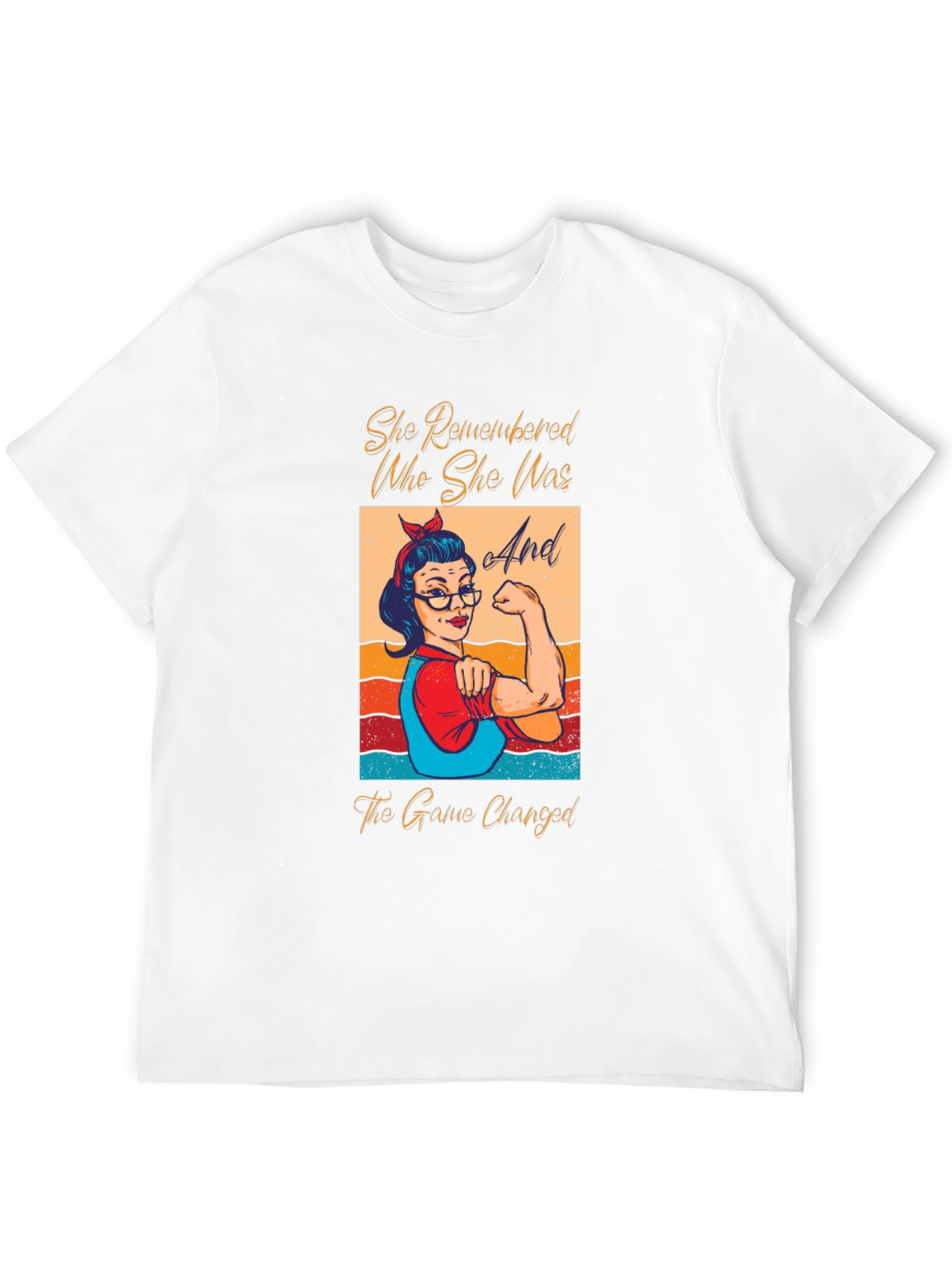 Empowered Woman Graphic Tee - She Remembered Who She Was