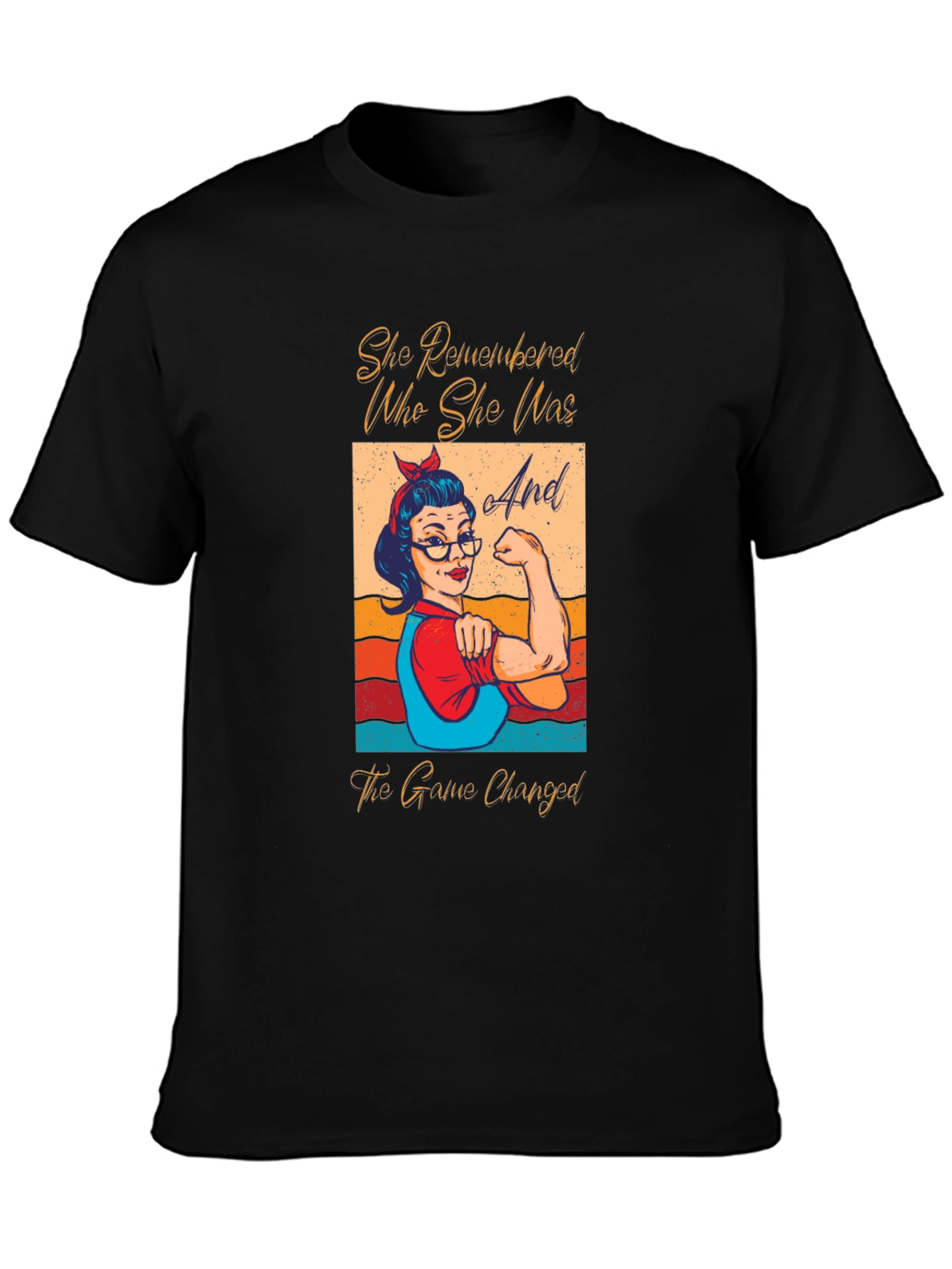 Empowered Woman Graphic Tee - She Remembered Who She Was