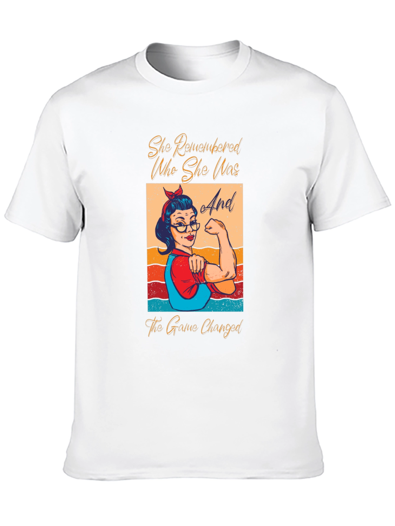 Empowered Woman Graphic Tee - She Remembered Who She Was