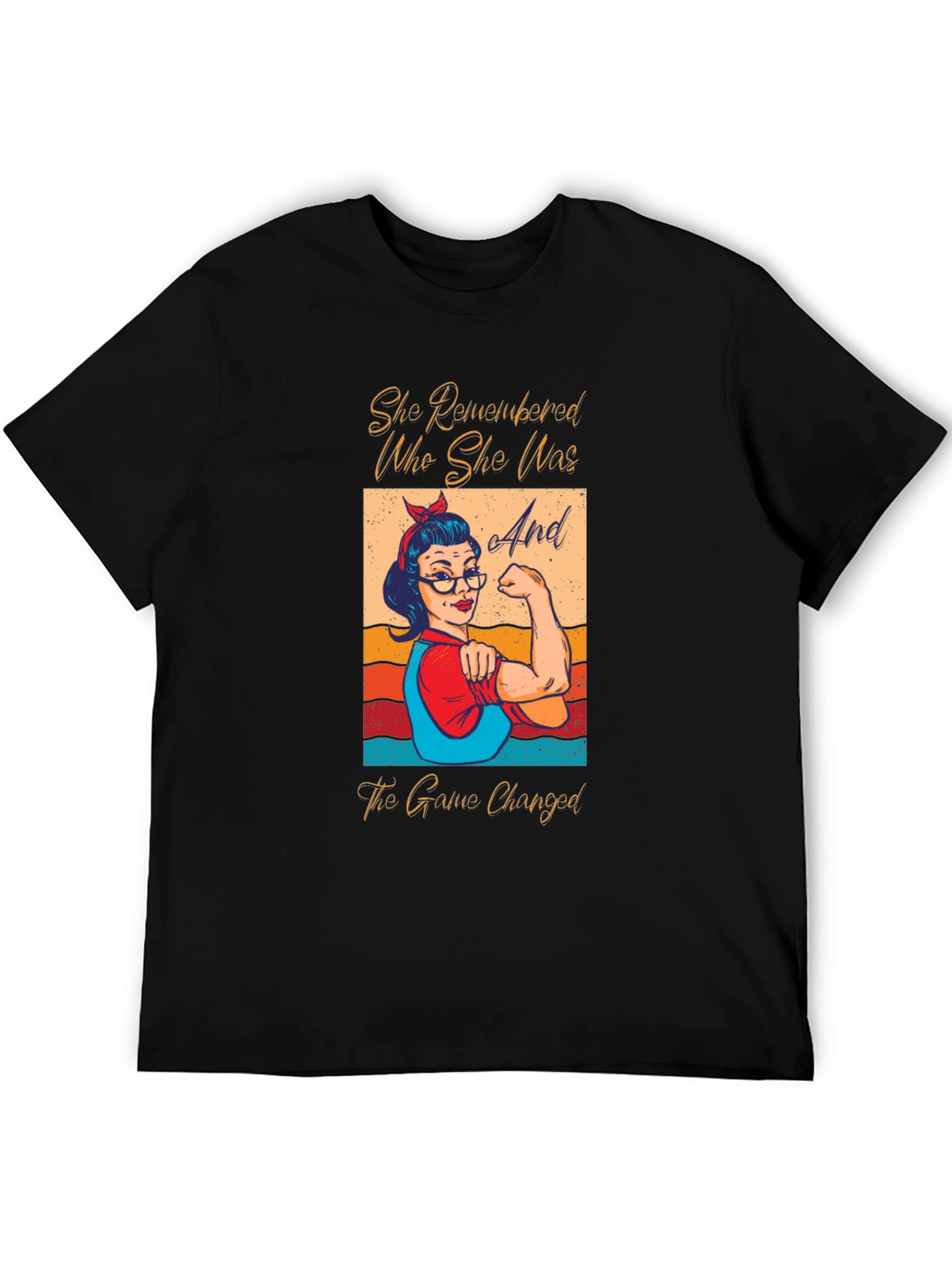 Empowered Woman Graphic Tee - She Remembered Who She Was