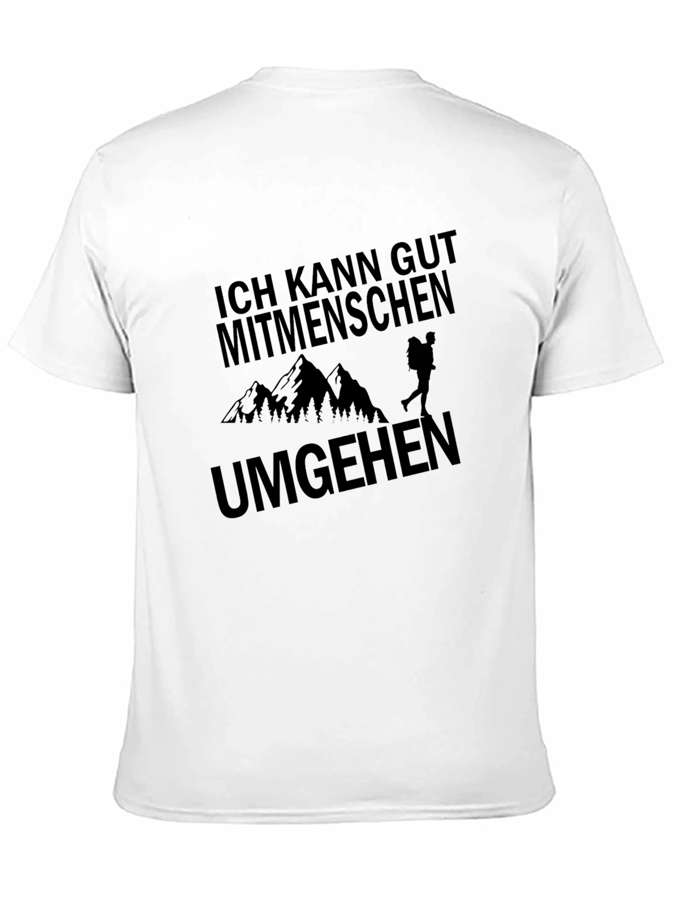 Ich Kann Gut Mitmenschen Umgehen Hiking T-Shirt