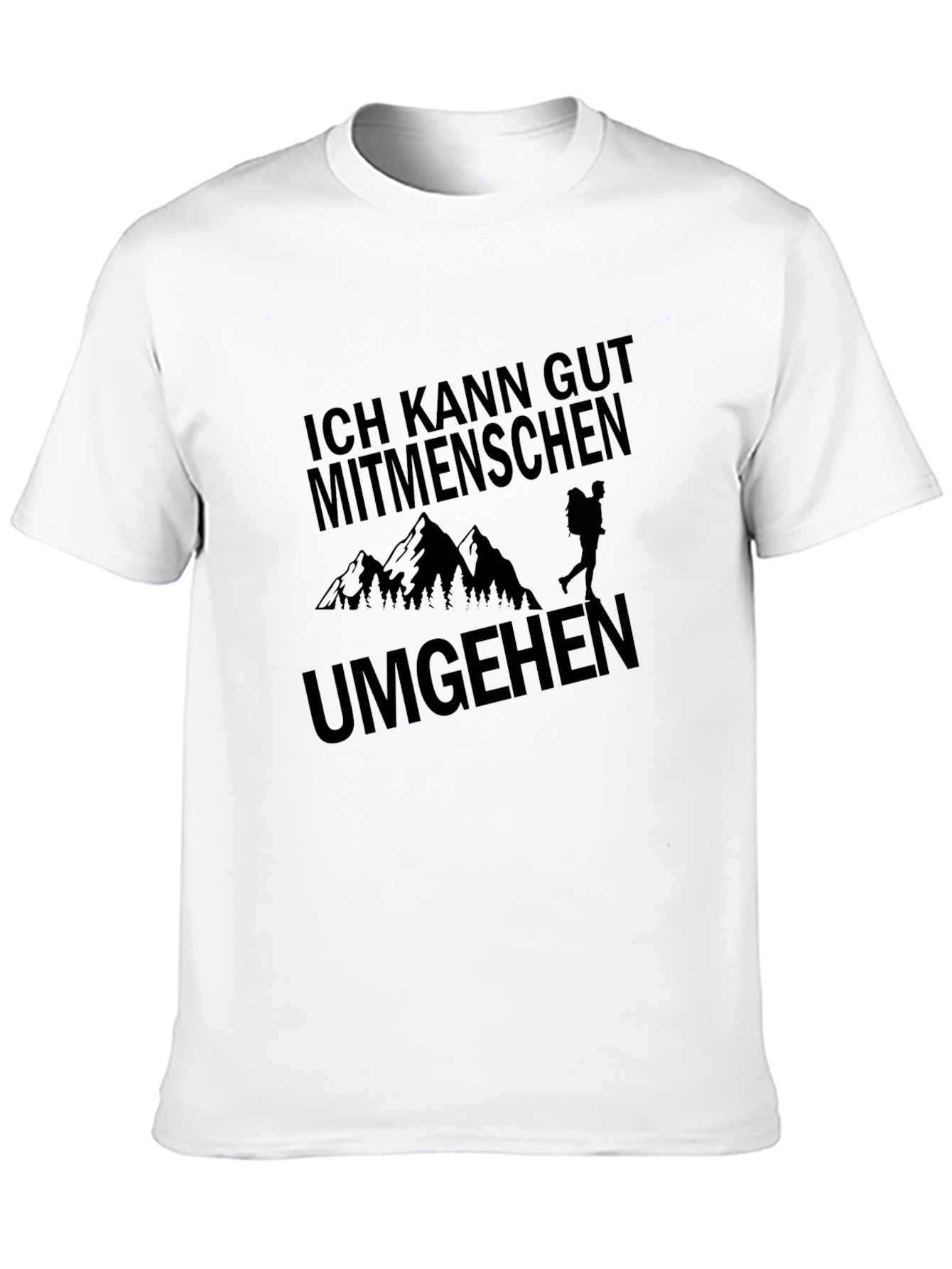 Ich Kann Gut Mitmenschen Umgehen Hiking T-Shirt